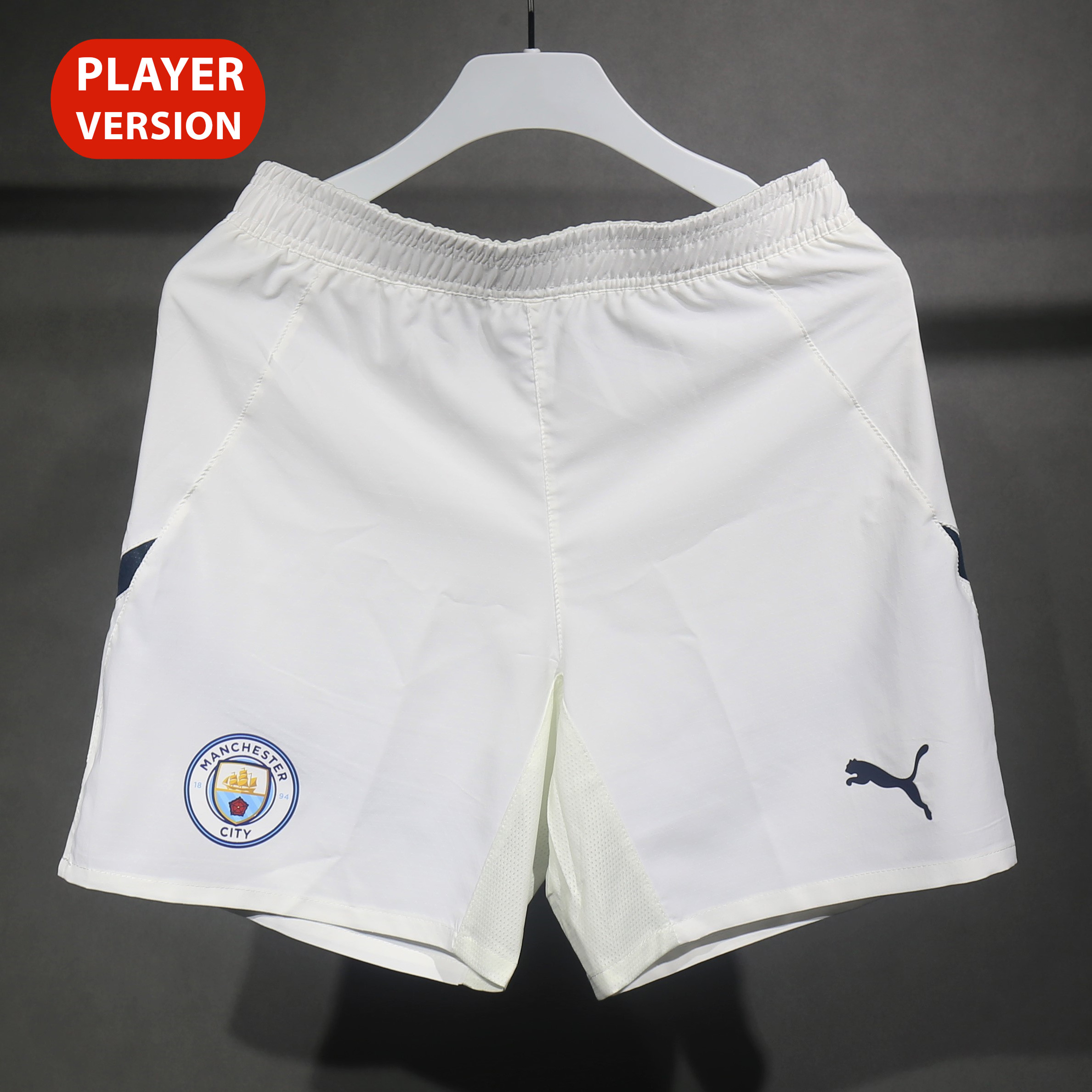 Manchester City 24-25 Home Shorts - Player Version - UnitedFutballJersey