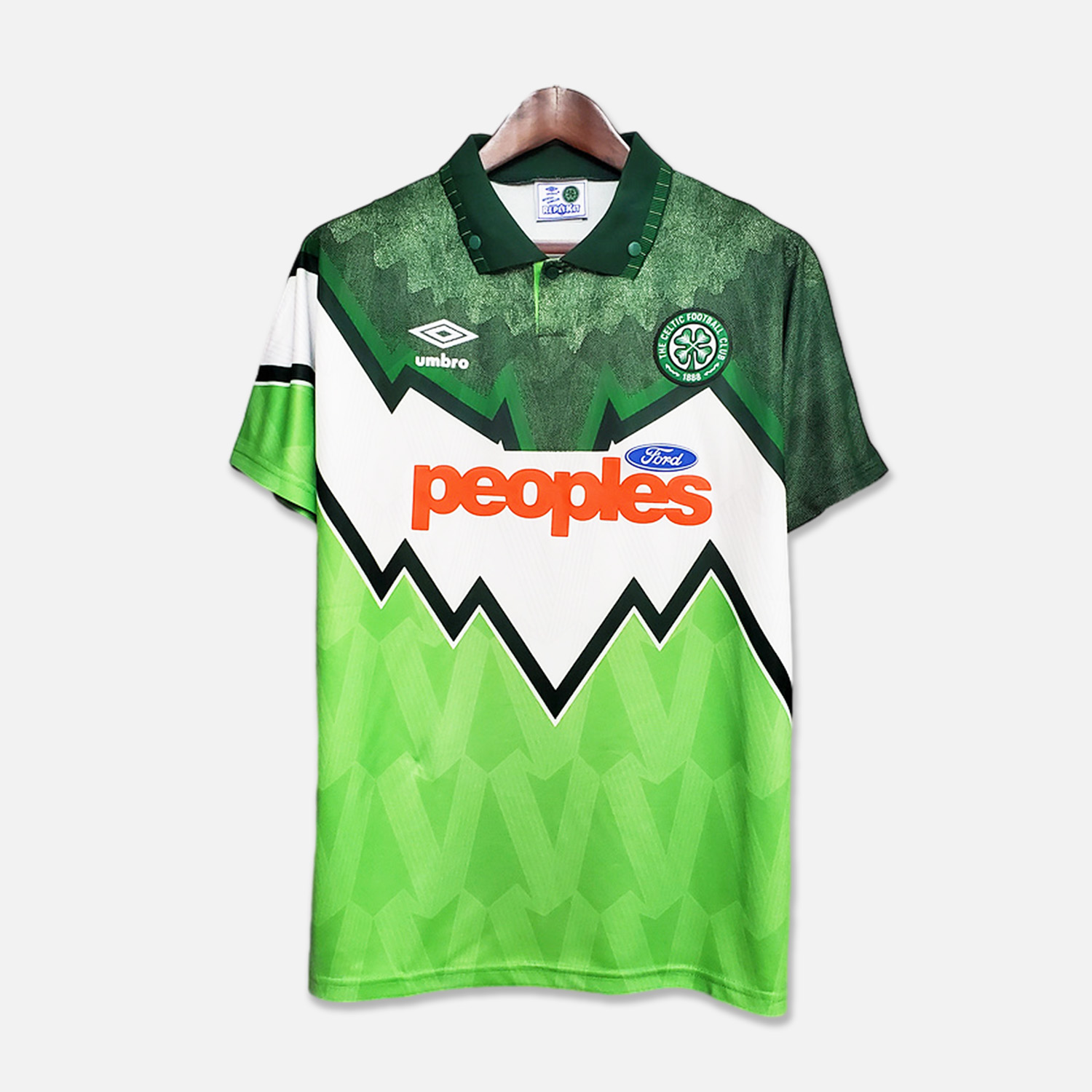 Retro Celtic 91-92 Away Stadium Jersey - UnitedFutballJersey