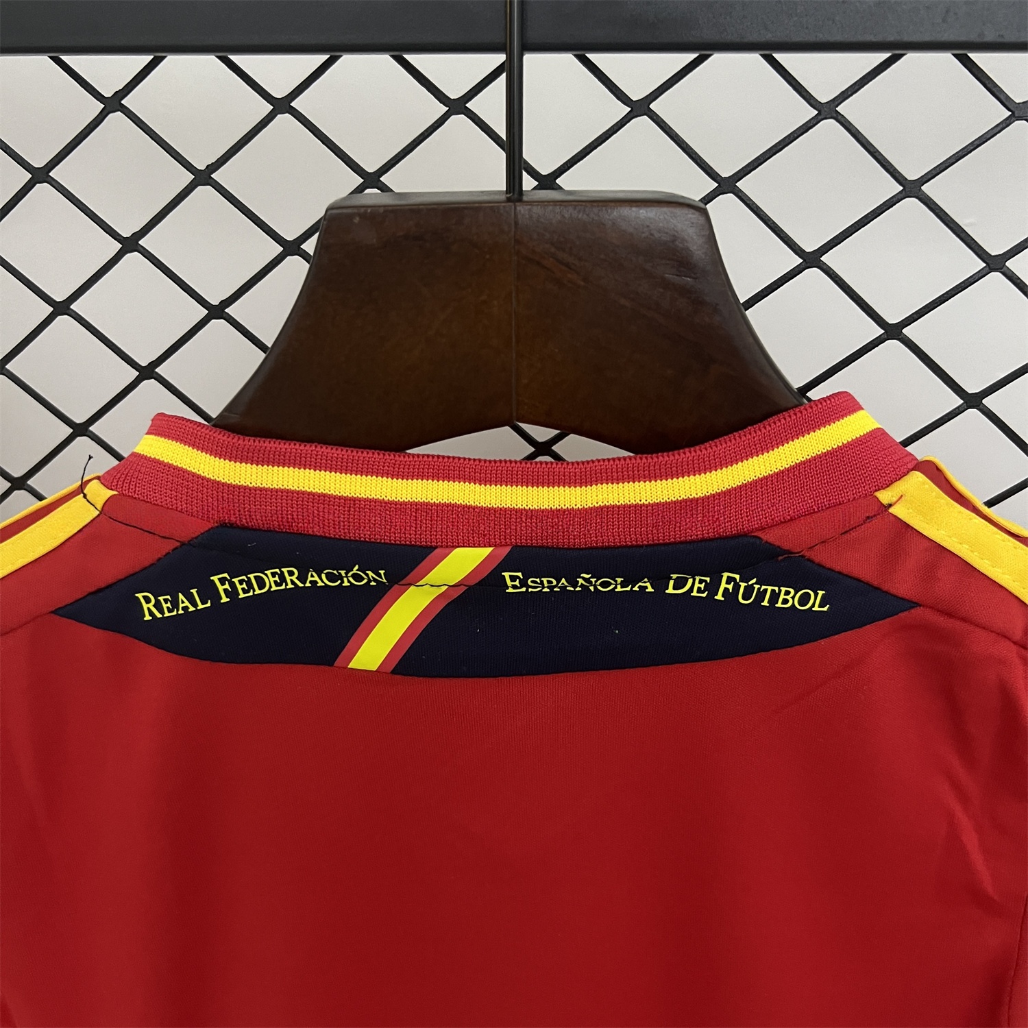 Retro Spain 2012 Home Kids Kit - UnitedFutballJersey