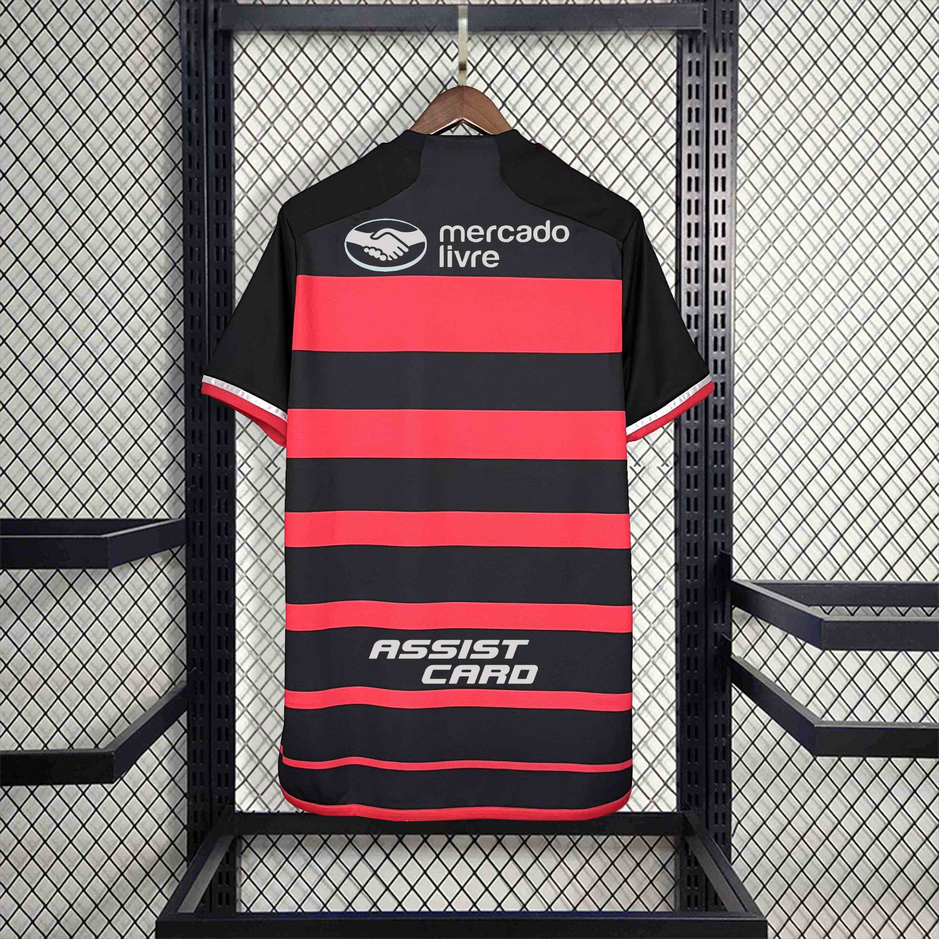 Flamengo 2024 Home Stadium Jersey With All Sponsor - Fans Version - UnitedFutballJersey
