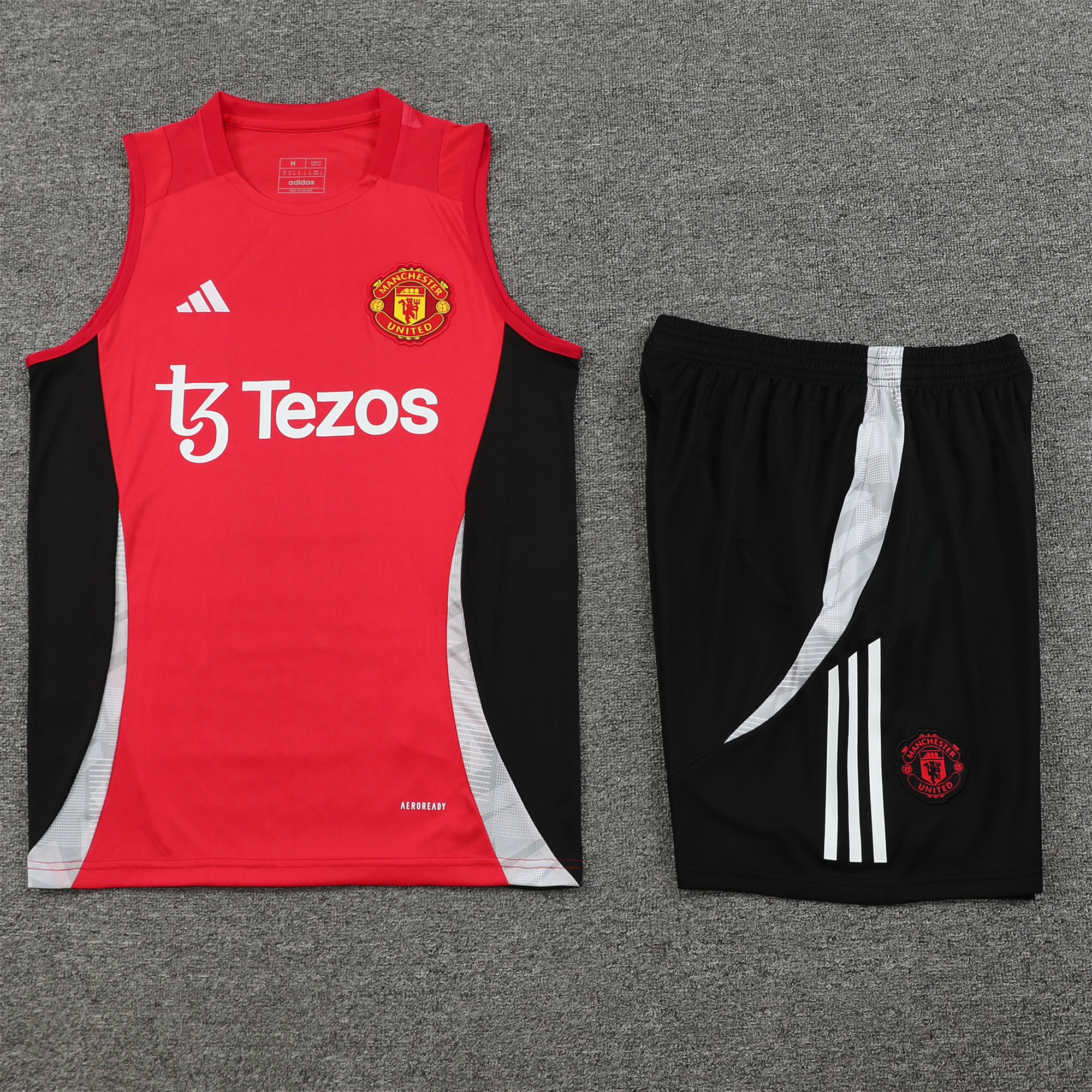 Manchester United 24-25 Vest Training Set - Red - UnitedFutballJersey