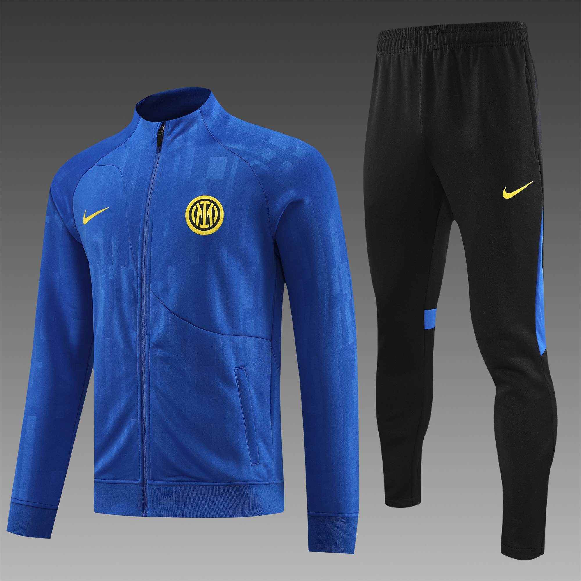 Inter Milan 23-24 Jacket Training Tracksuit Blue - UnitedFutballJersey