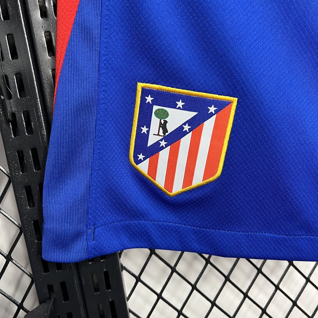 Atletico Madrid 24-25 Home Stadium Shorts - Fans Version - UnitedFutballJersey