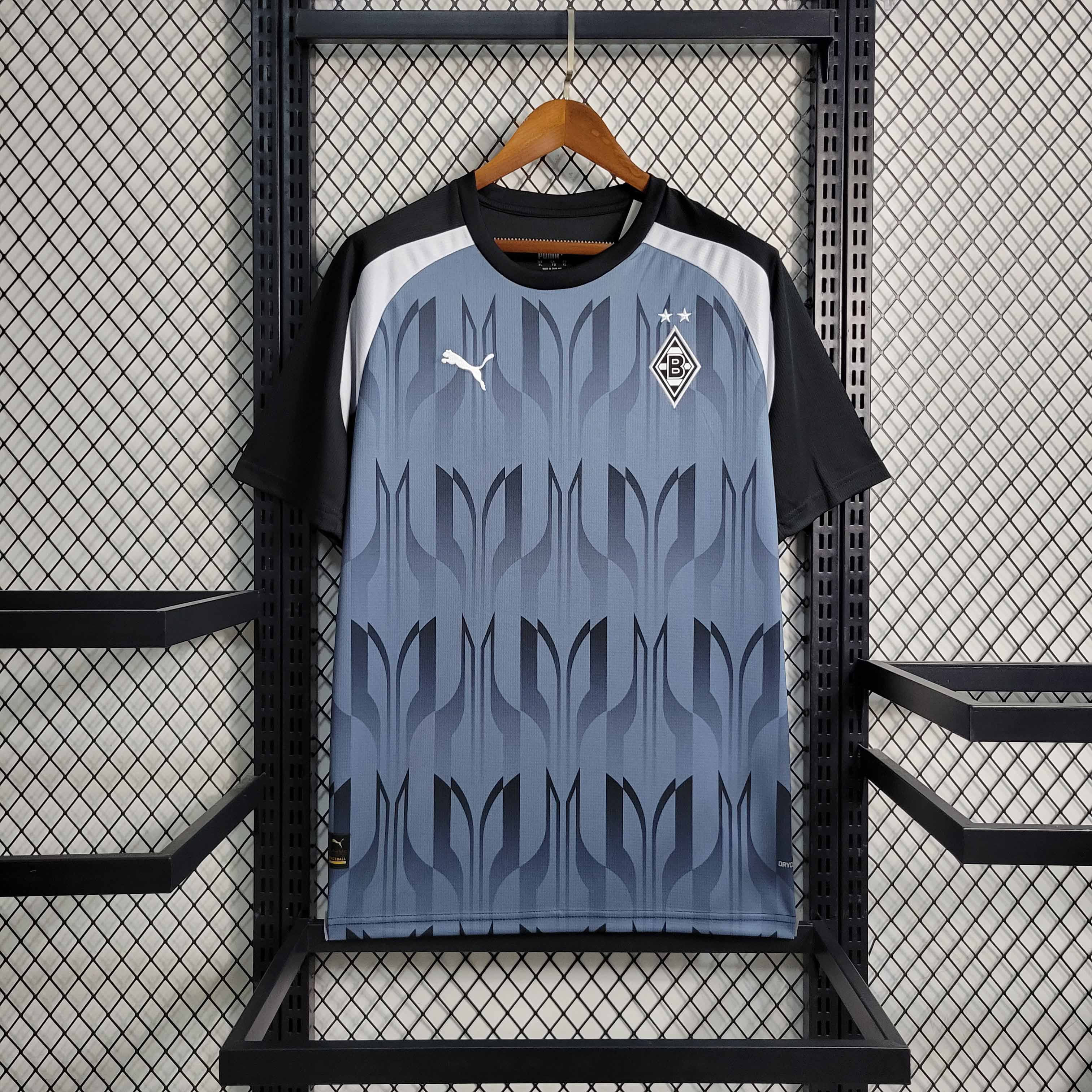Borussia Mönchengladbach 23-24 Gray Jersey - Fans Version - UnitedFutballJersey