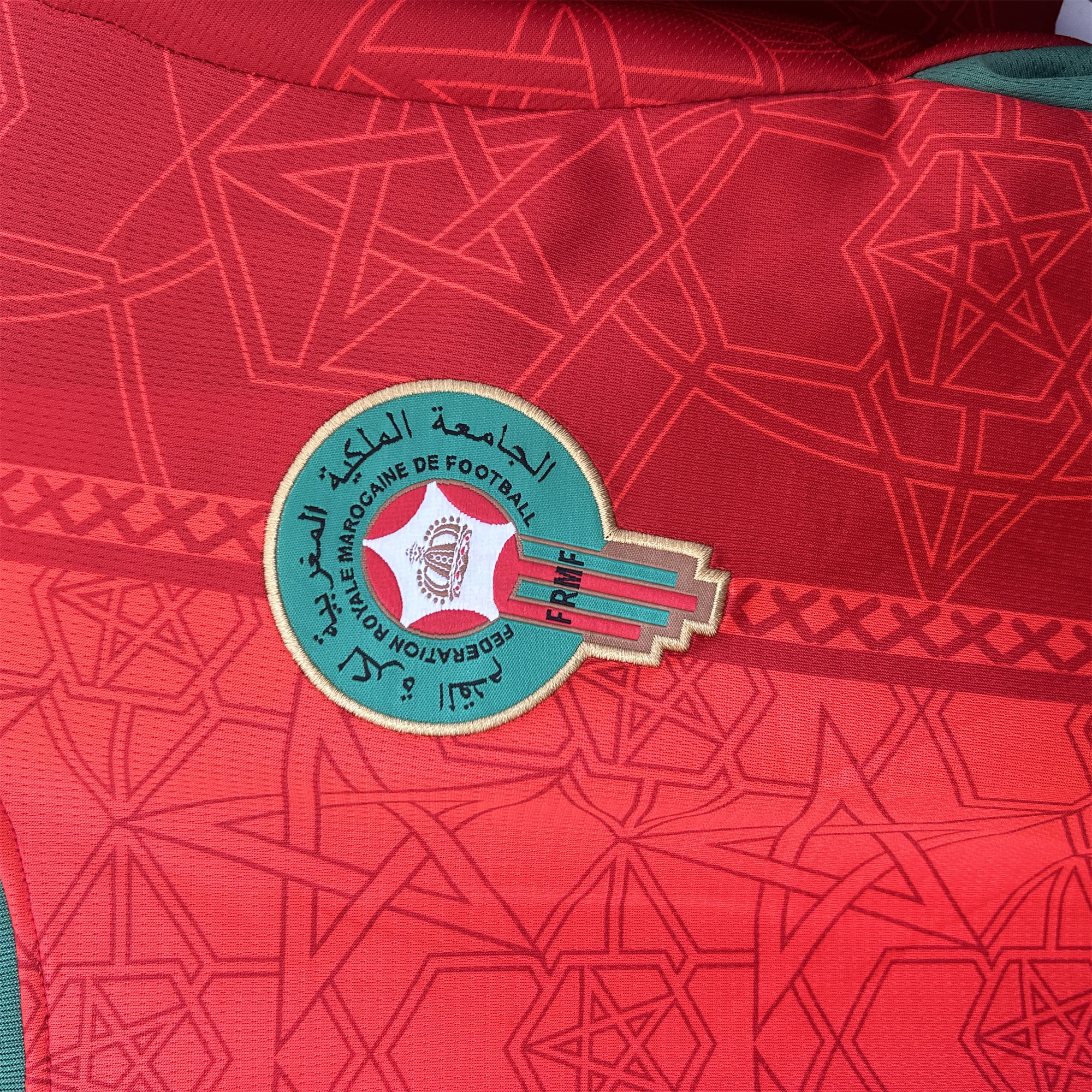 Morocco 24-25 Home Jersey - Fans Version - UnitedFutballJersey