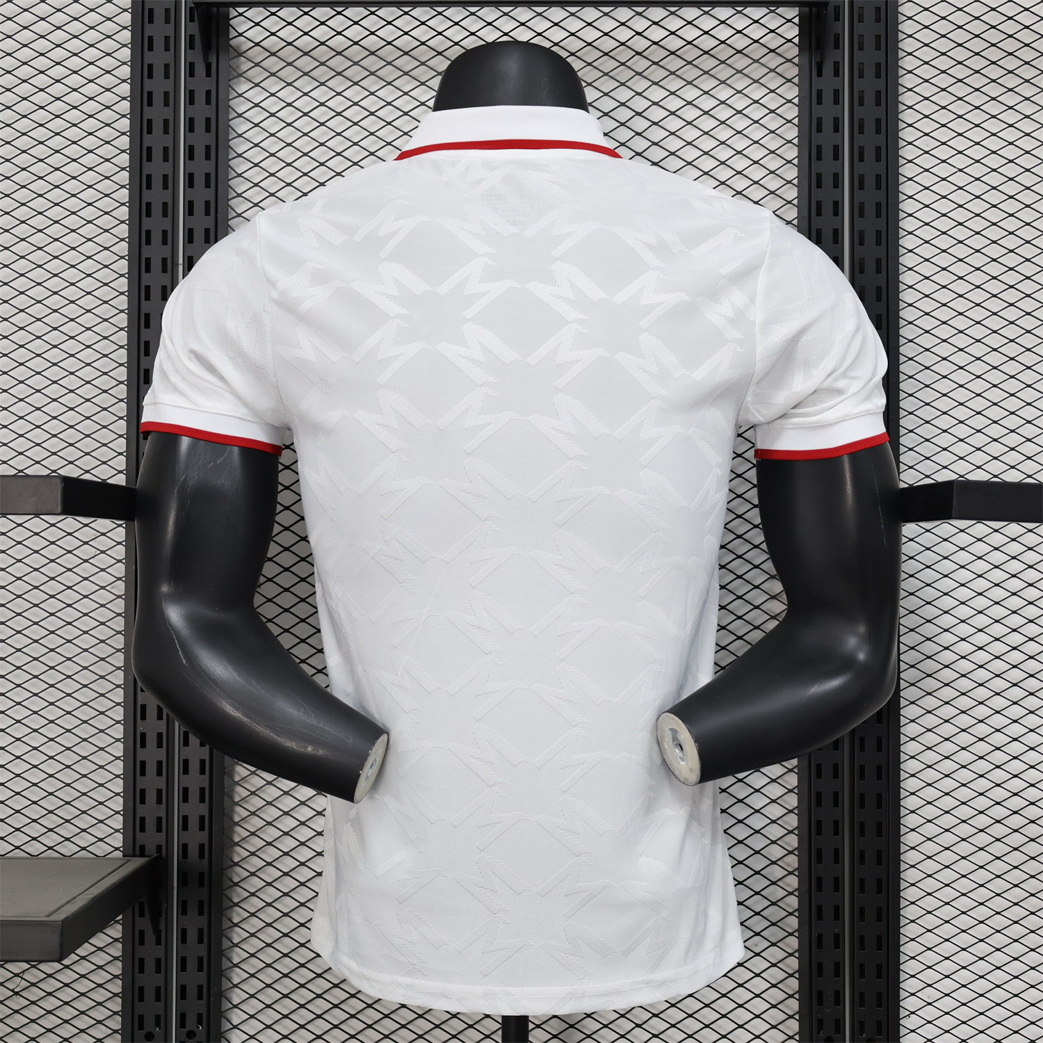 Manchester United 24-25 White POLO Jersey - Player Version - UnitedFutballJersey