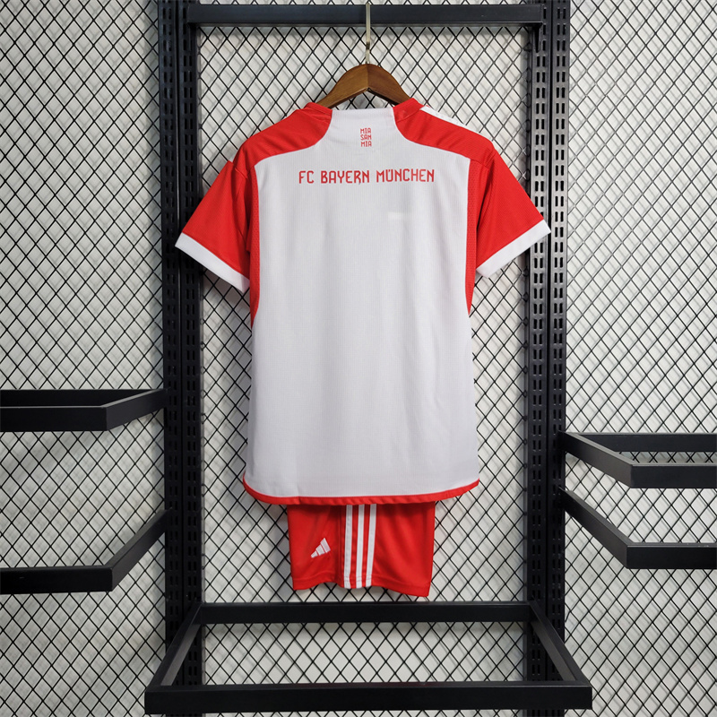 Bayern Munich 23-24 Home Kids Kit - UnitedFutballJersey