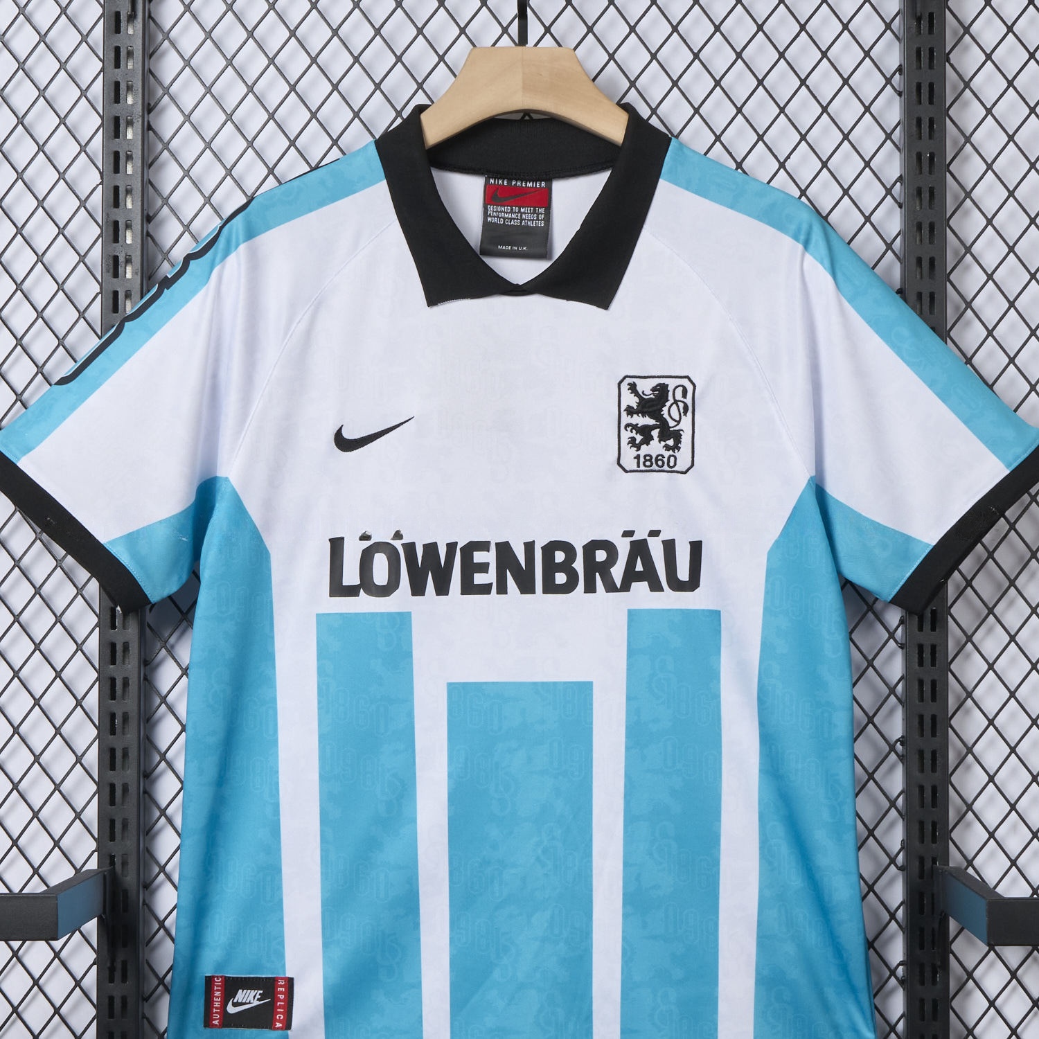 Retro TSV 1860 München Munich 1996 Home Jersey - UnitedFutballJersey