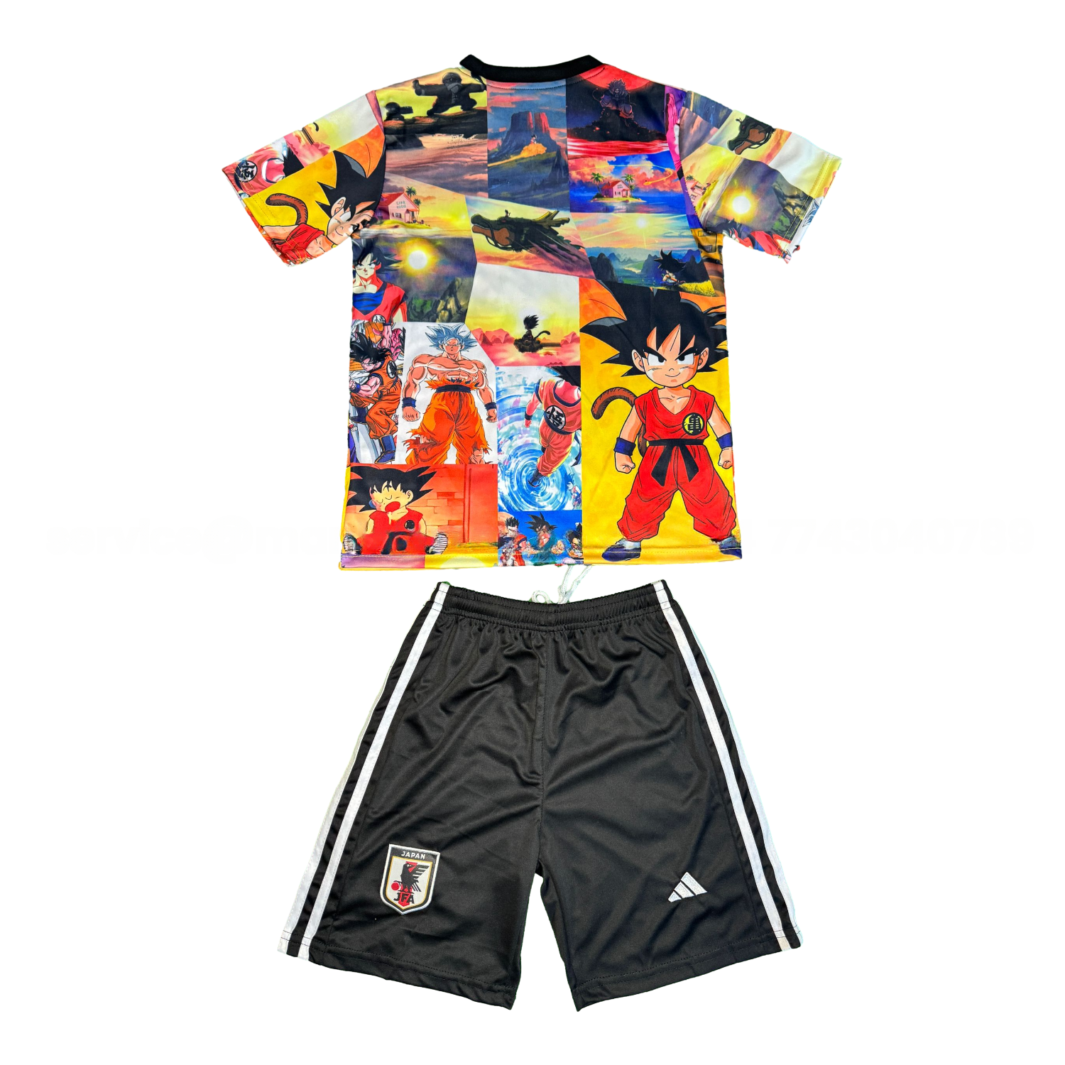 Japan 25-26 Dragon Ball Famous Scene Special Kids Kit - UnitedFutballJersey