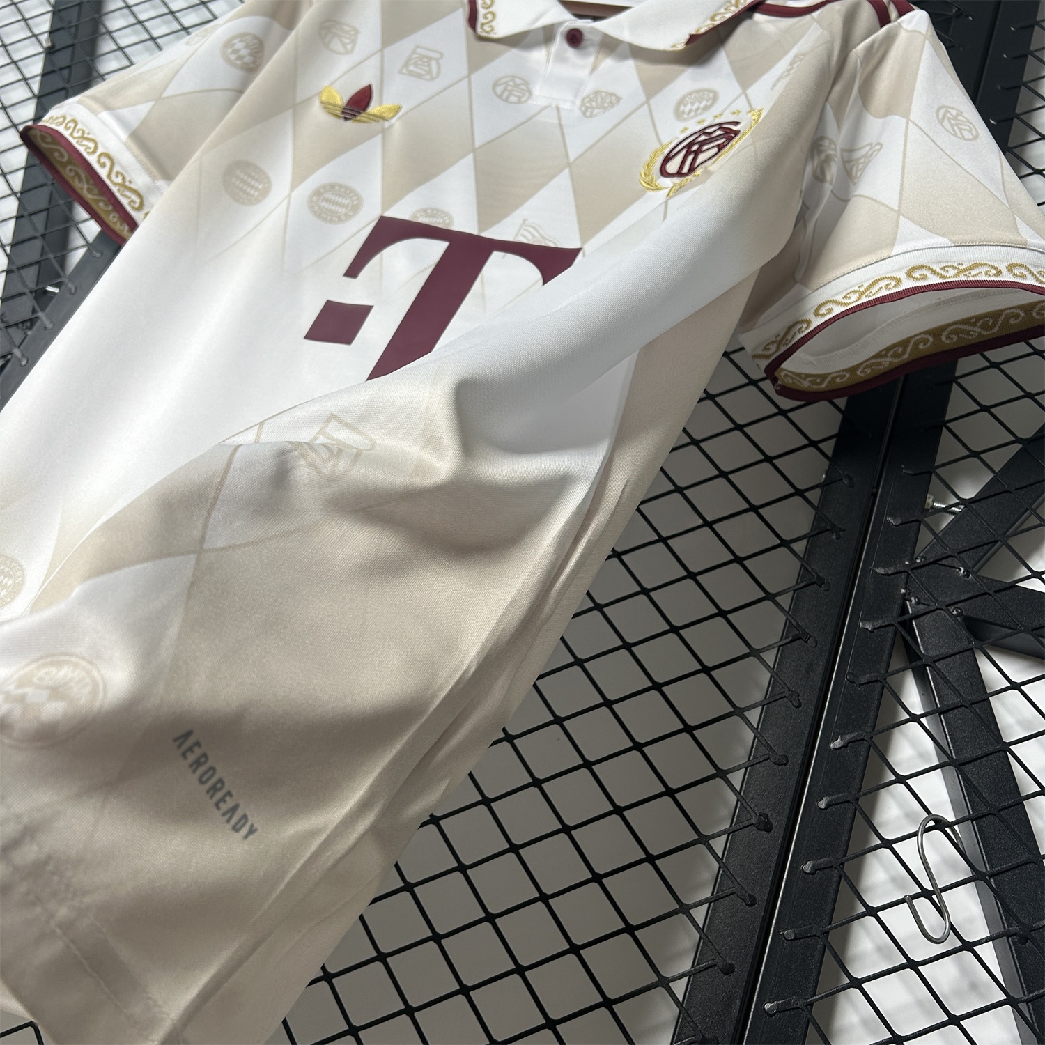 Bayern Munich 2025 125th Anniversary Diamond Pattern Special Edition Jersey - Fans Version - UnitedFutballJersey