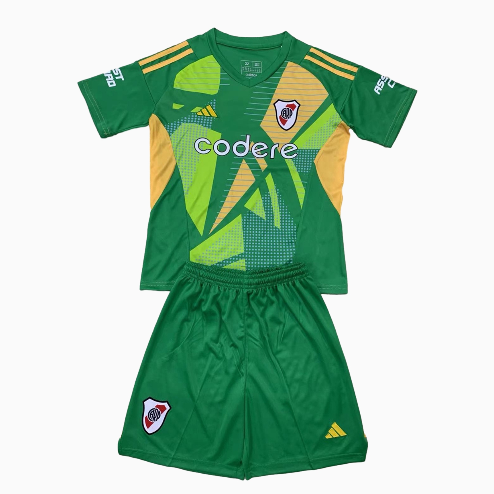 River Plate 24-25 Fruit Green Goalkeeper Kids Kit - UnitedFutballJersey