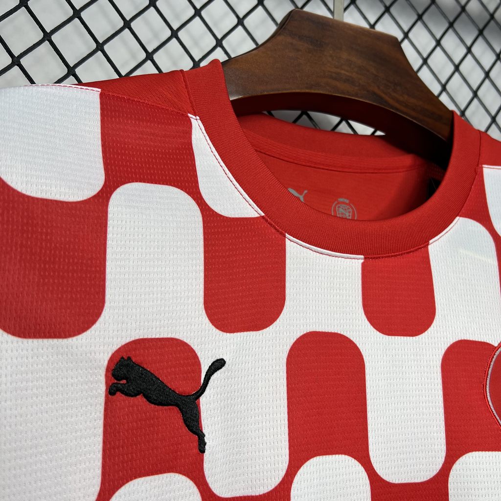 Girona 24-25 Home Stadium Jersey - Fans Version - UnitedFutballJersey