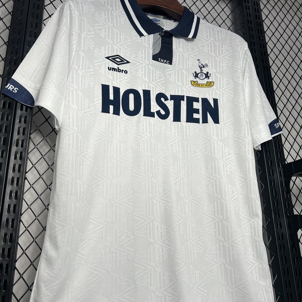 Retro Tottenham Hotspur 1991-93 Home Stadium Jersey - UnitedFutballJersey