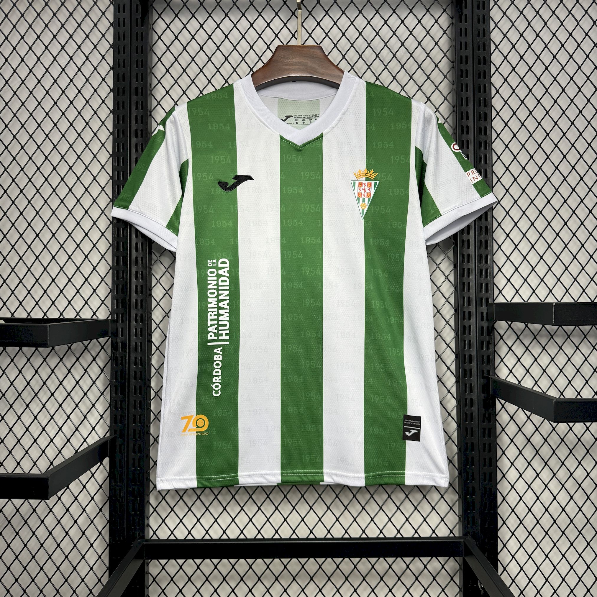 Cordoba CF 24-25 Home Stadium Jersey With All Sponsors - Fans Version - UnitedFutballJersey