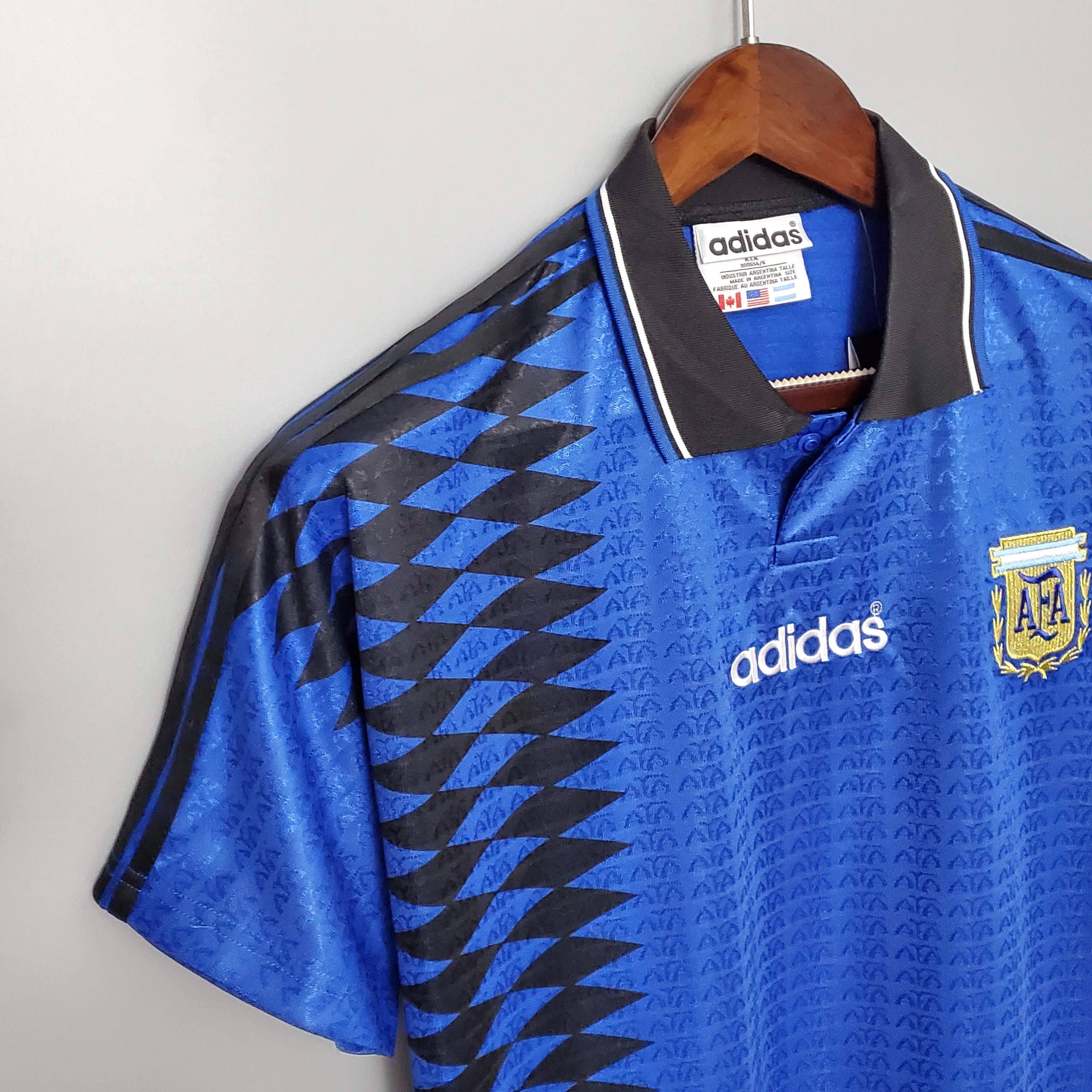 Retro Argentina 1994 Away Stadium Jersey - UnitedFutballJersey