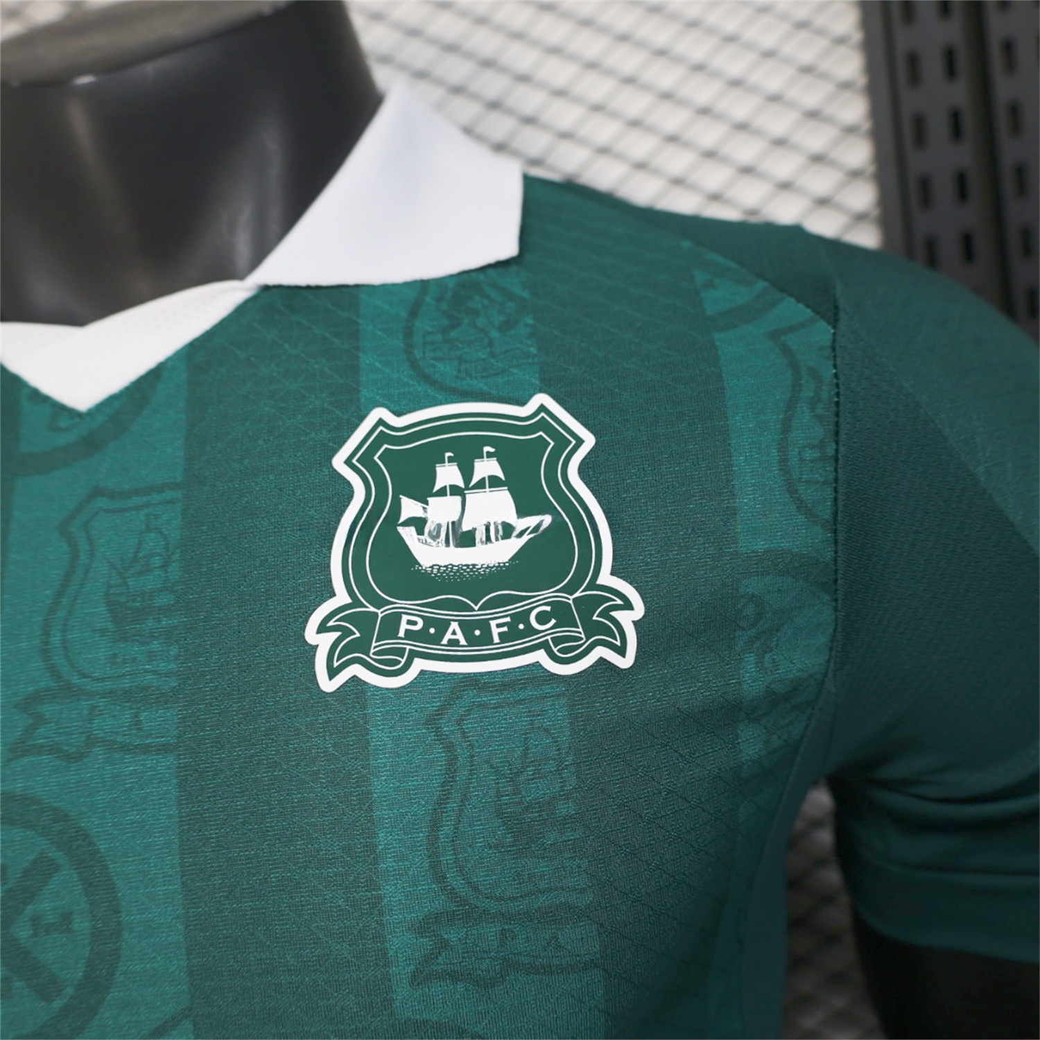 Plymouth Argyle 25-26 Home Unsponsored Jersey - Player Version - UnitedFutballJersey