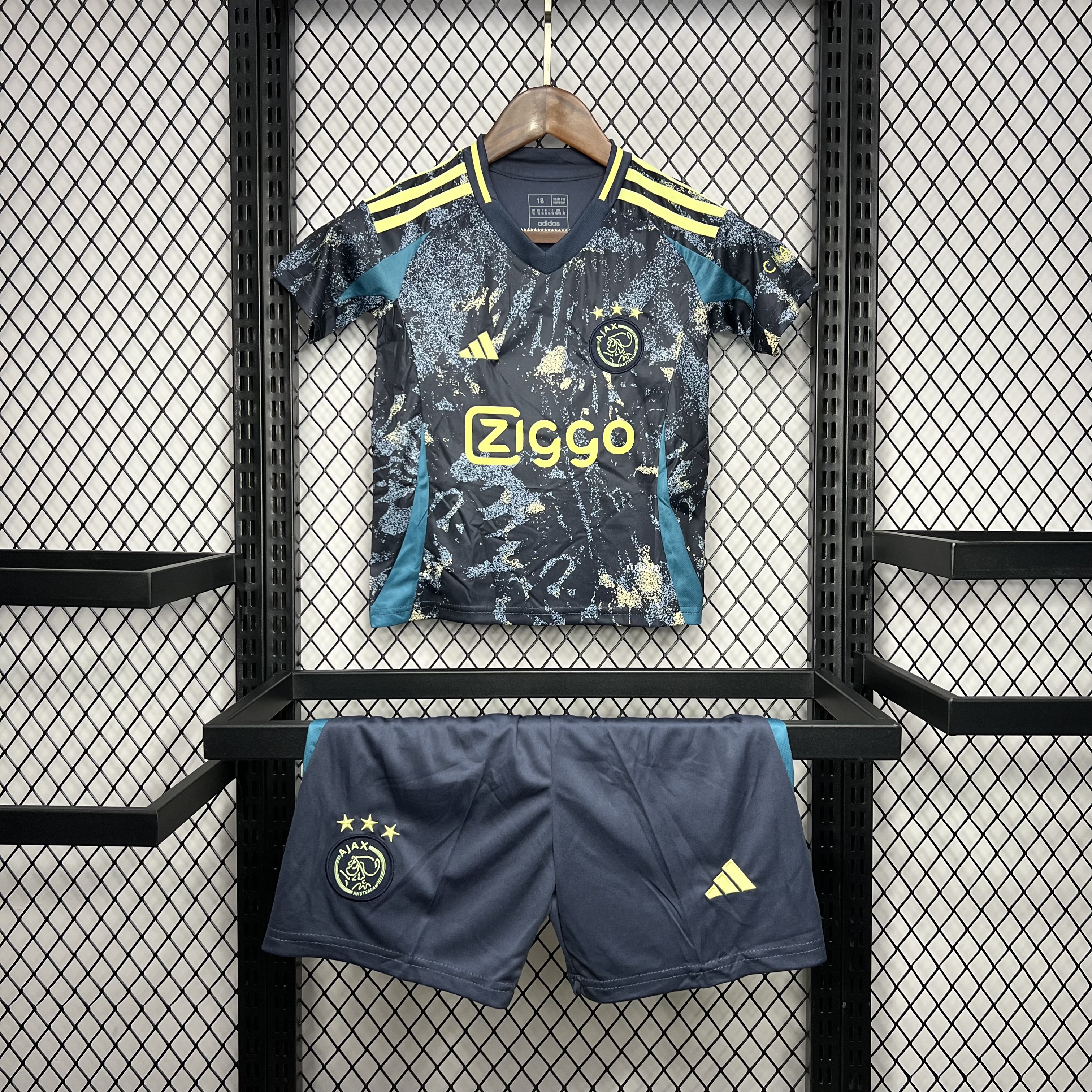 Ajax 24-25 Away Kids Kit - UnitedFutballJersey