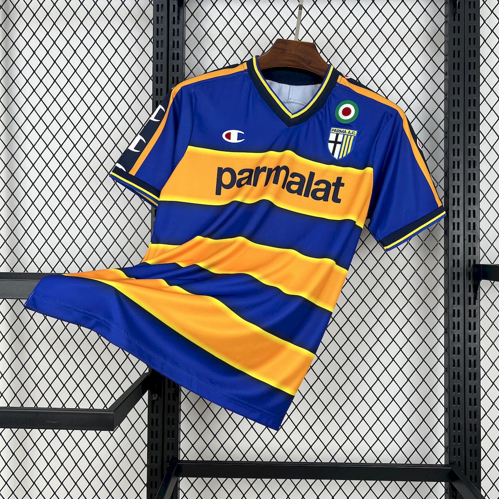 Retro Parma 2002-03 Home Jersey - Fans Version - UnitedFutballJersey
