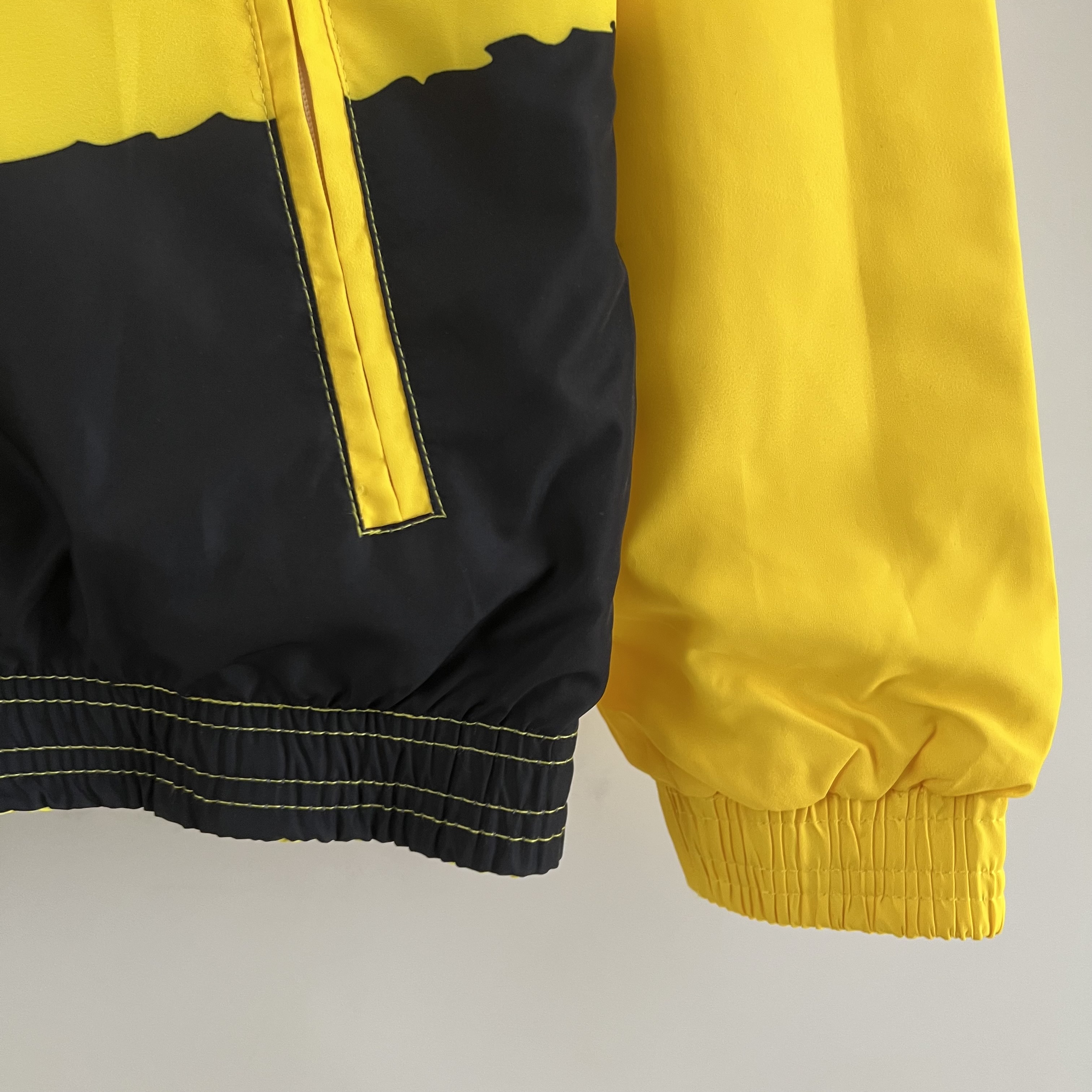 Dortmund 23-24 Double Sided Windbreaker - Yellow - UnitedFutballJersey