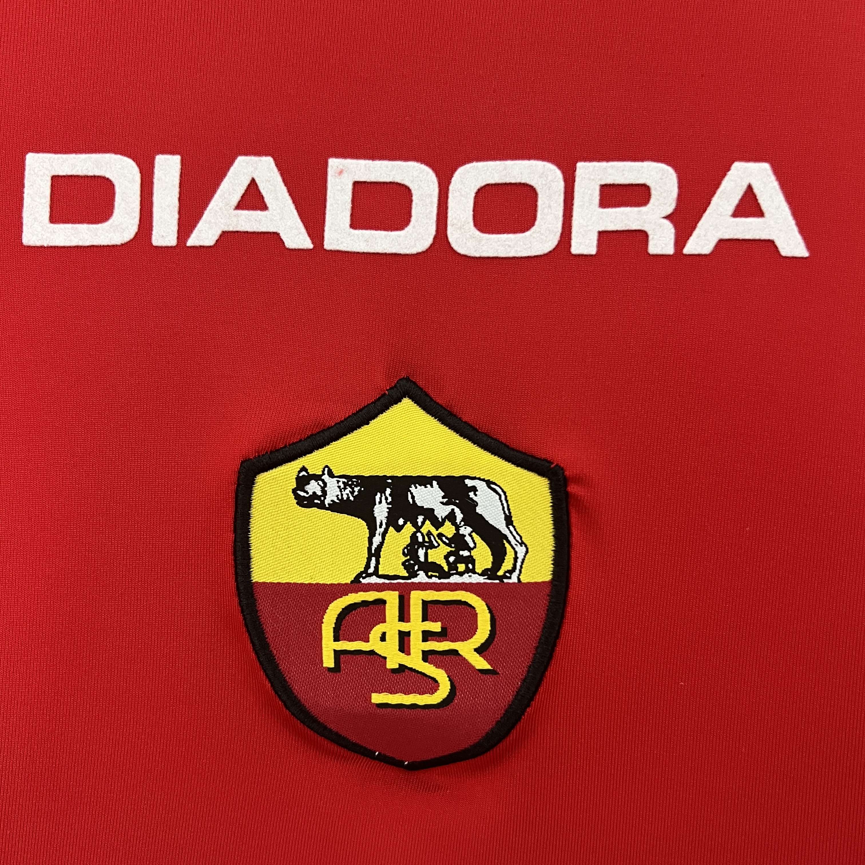 Retro Roma 2004-05 Home Jersey - UnitedFutballJersey