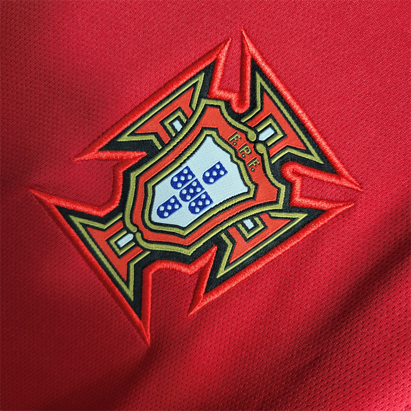 Retro Portugal 16-17 Home Stadium Long Sleeve Jersey - UnitedFutballJersey