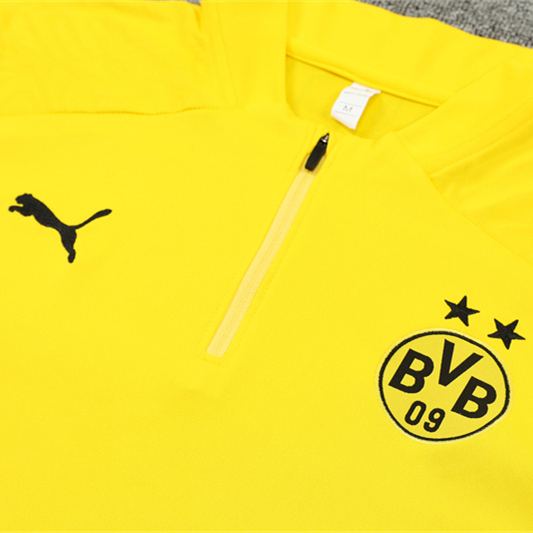Dortmund 24-25 Long Sleeve Training Set - Yellow - UnitedFutballJersey