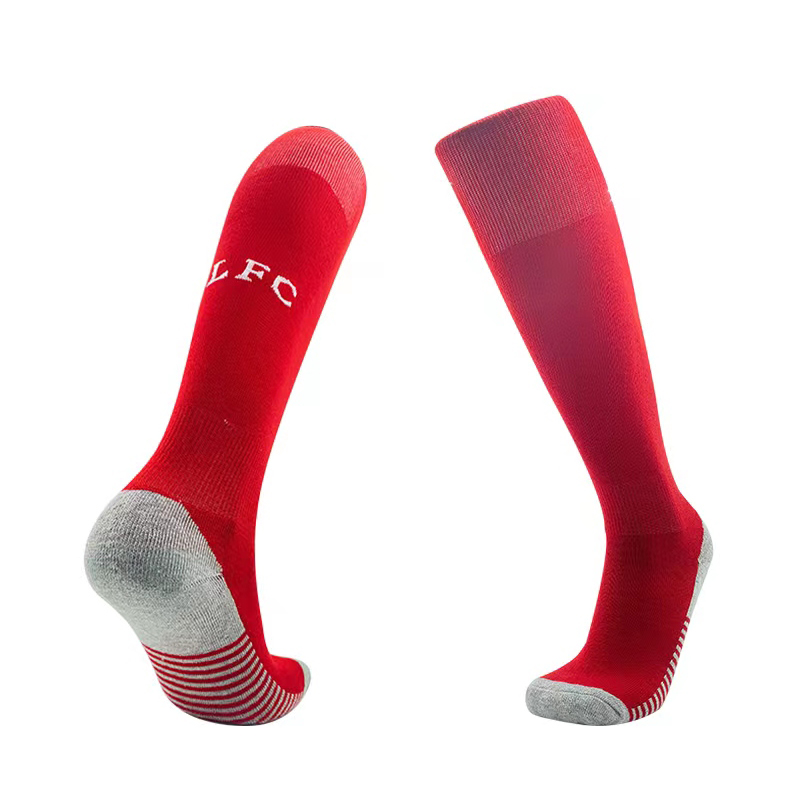 Liverpool 23-24 Home Socks - Red - UnitedFutballJersey
