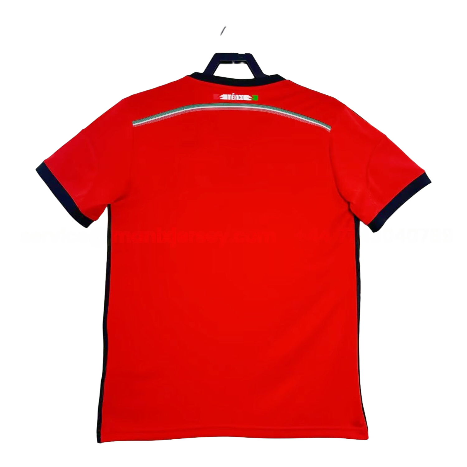 Retro Mexico 2014 Away Red Jersey - UnitedFutballJersey