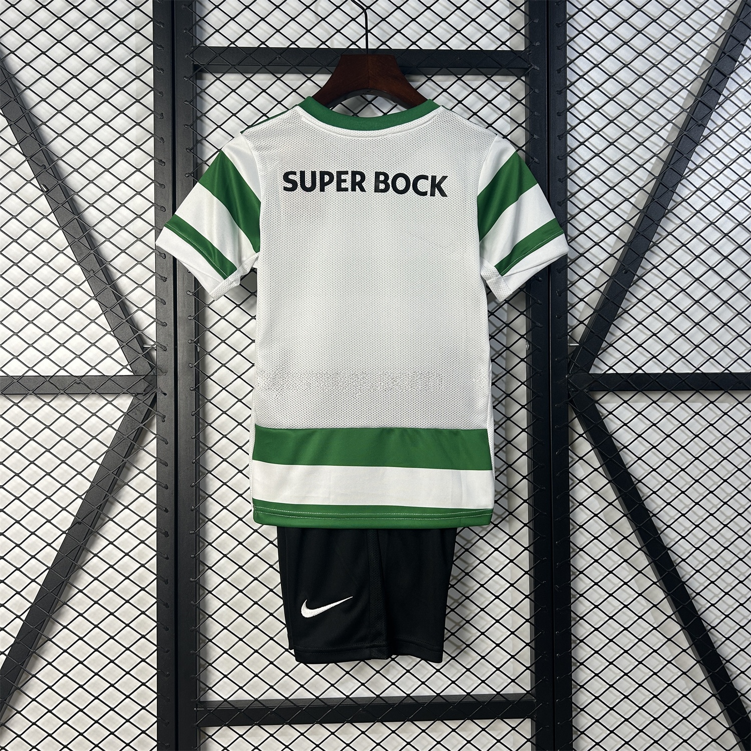 Sporting CP 25-26 Home Kids Kit - UnitedFutballJersey