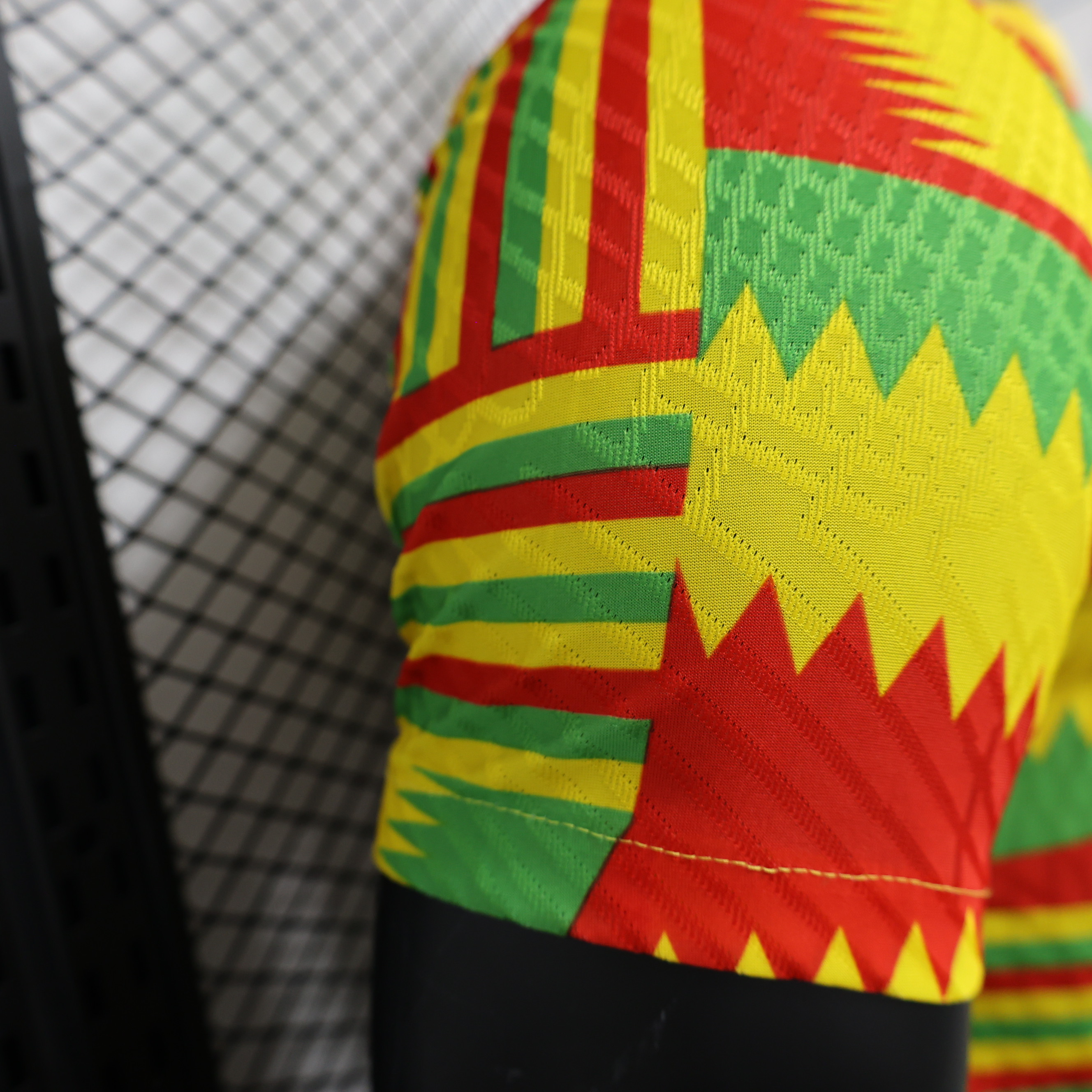 Ghana 23-24 Yellow Jersey - Player Version - UnitedFutballJersey