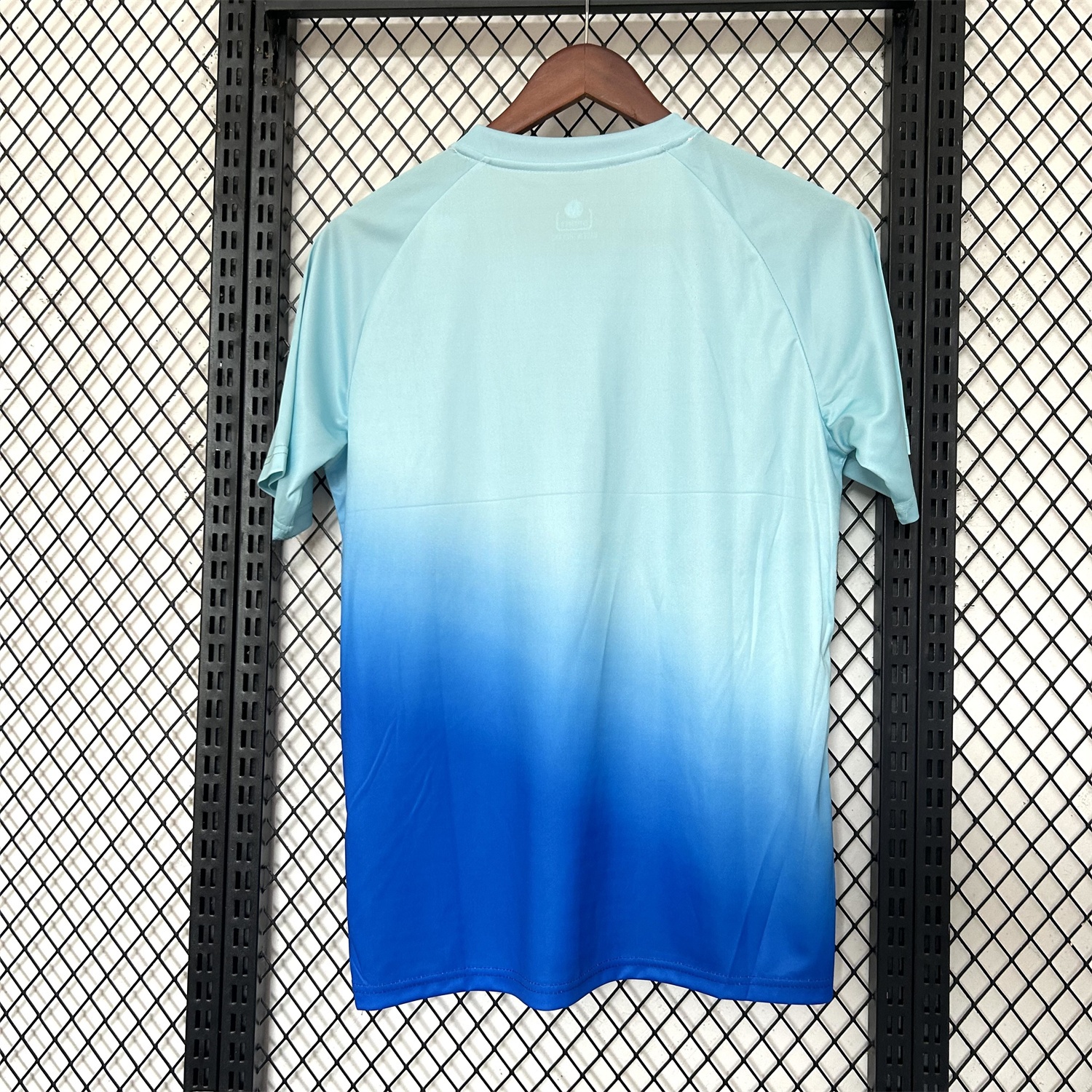 Tunisia 25-26 Blue Gradient Auspicious Cloud Pattern Special Jersey - Fans Version - UnitedFutballJersey