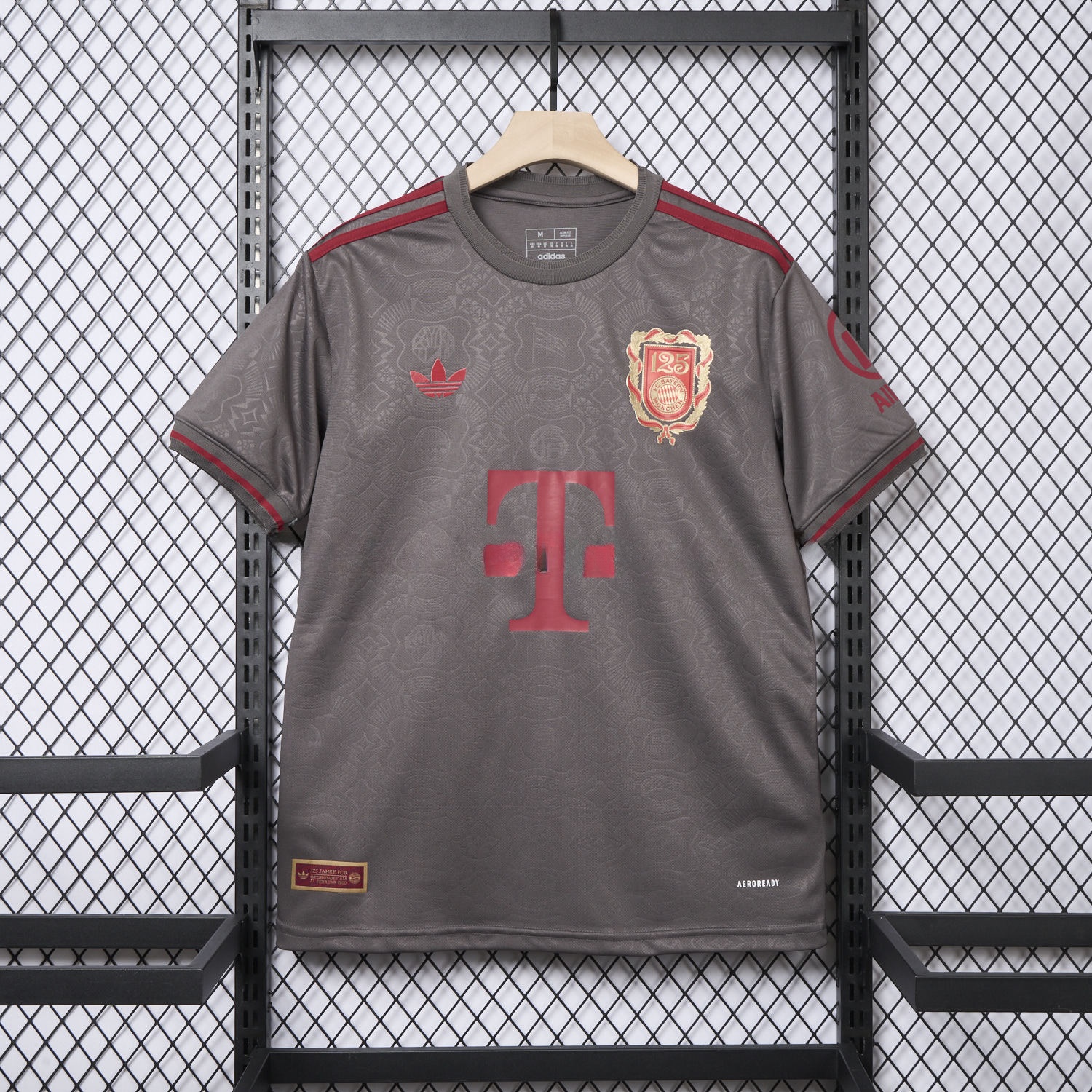 Bayern Munich 2025 Grey 125th Anniversary Jersey - Fans Version - UnitedFutballJersey