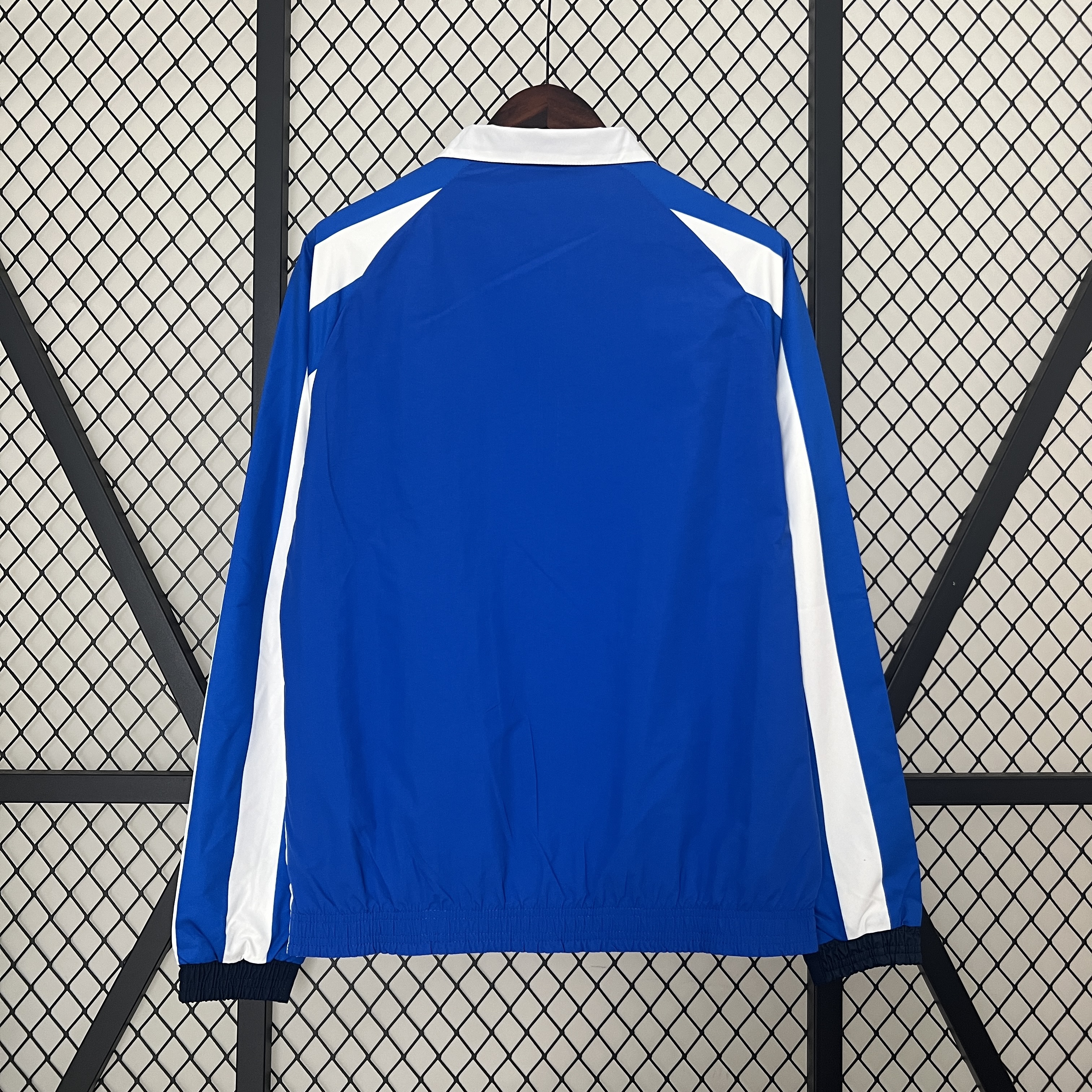 Porto 24-25 Double Sided Reversible Windbreaker - Blue & White - UnitedFutballJersey