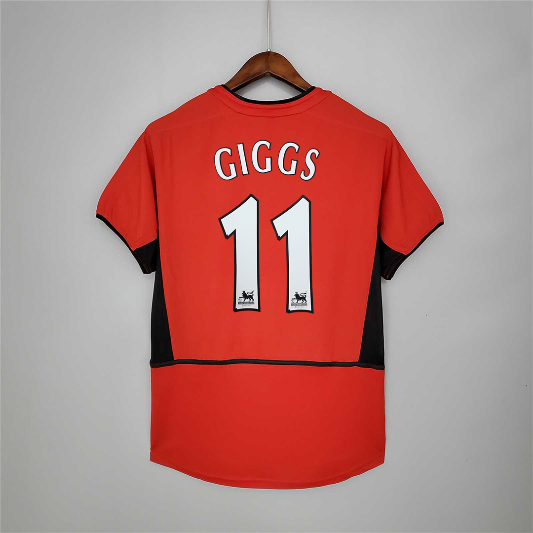 Retro Manchester United 02-04 Home Jersey - UnitedFutballJersey