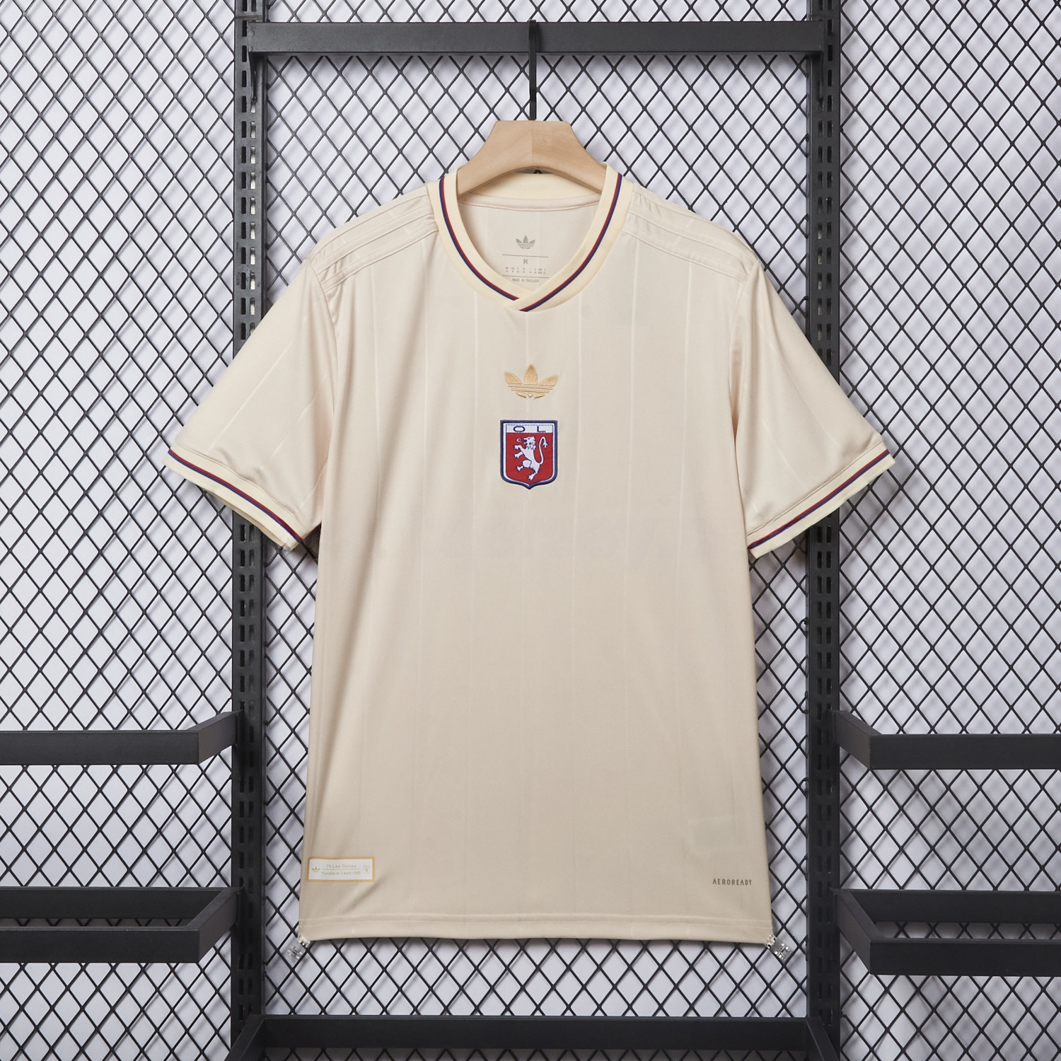 Lyon 25-26 75-Year Anniversary Jersey - Fans Version - UnitedFutballJersey