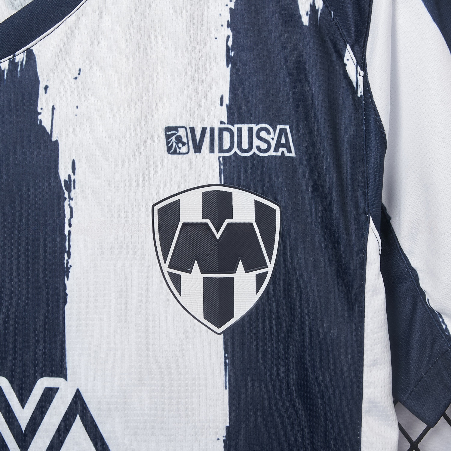 Rayados Monterrey 25-26 Home Stripes Jersey - Fans Version - UnitedFutballJersey