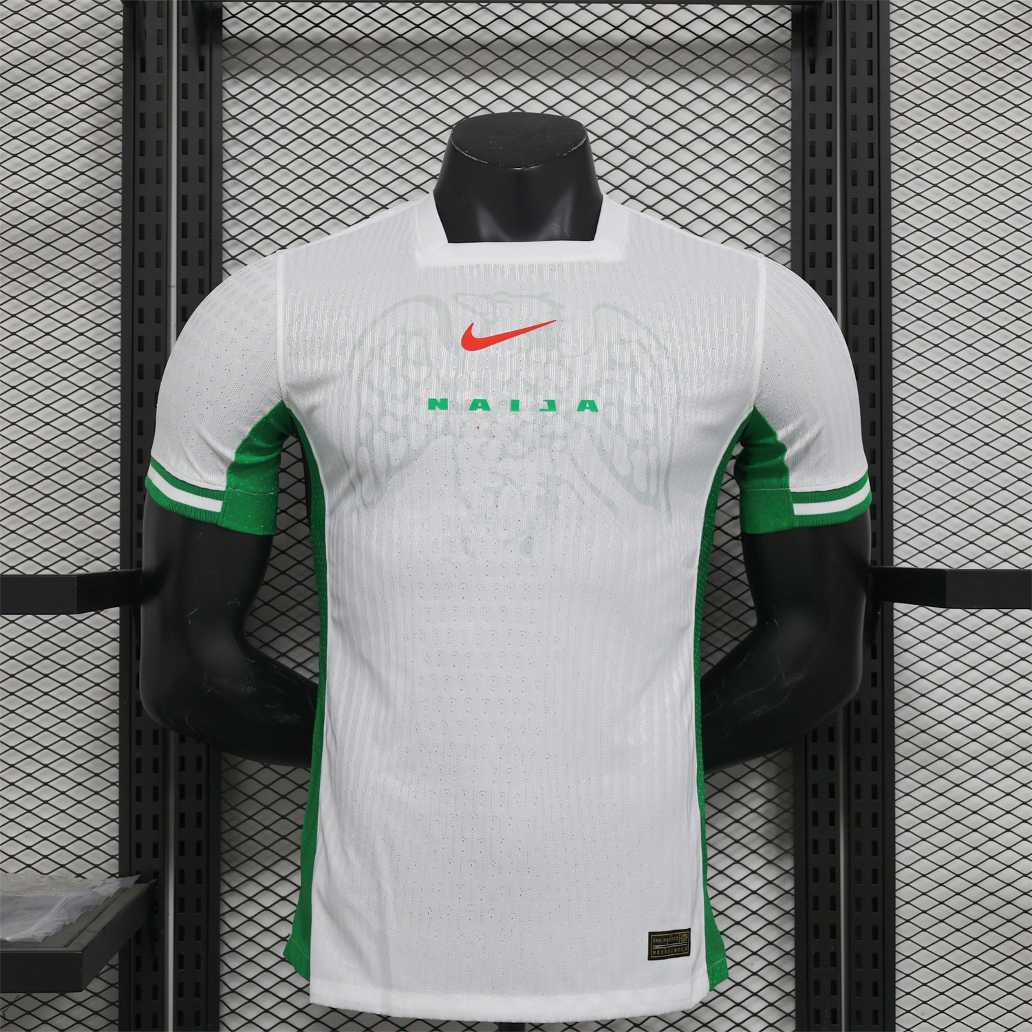 Nigeria 24-25 Home White Jersey - Player Version - UnitedFutballJersey