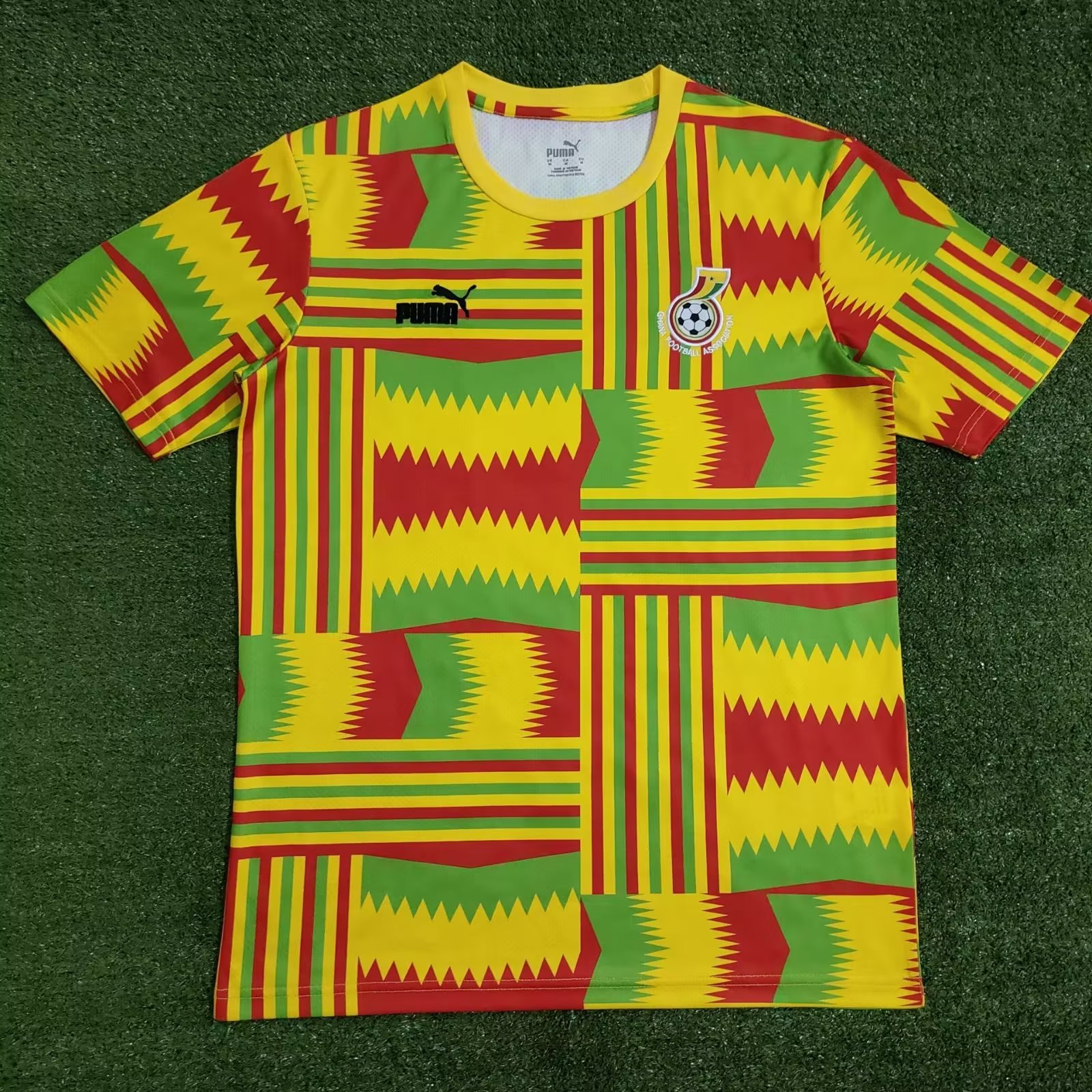 Ghana 23-24 Yellow Jersey - Fans Version - UnitedFutballJersey