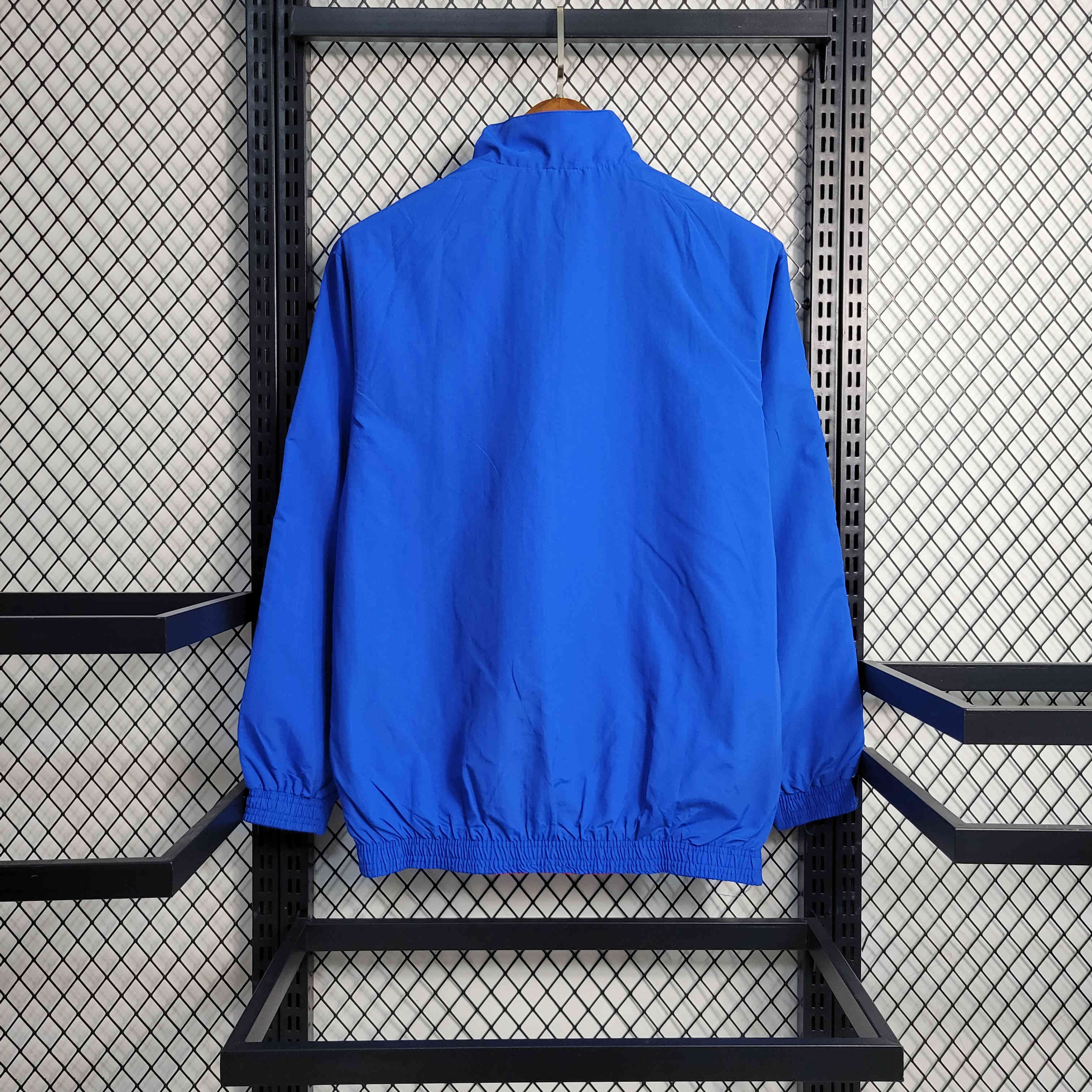 Bayern Munich 23-24 Blue Reversible Windbreaker - UnitedFutballJersey