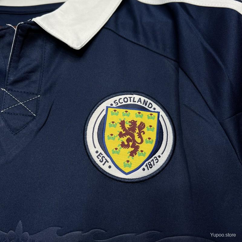 Retro S-c-o.t l.a-n.d 2012 Home Jersey - UnitedFutballJersey