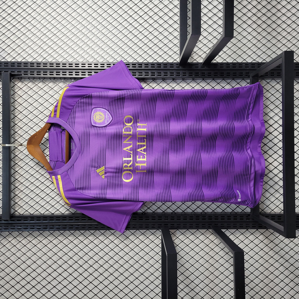 Orlando City 23-24 Home Stadium Jersey - Fans Version - UnitedFutballJersey