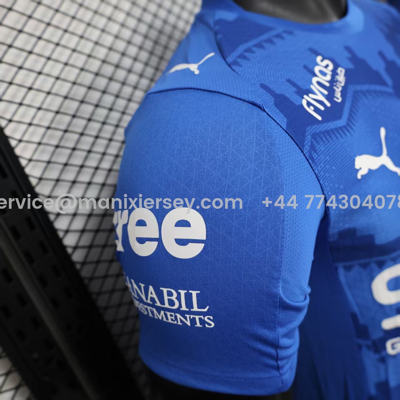 Al Hilal Riyadh Crescent 25-26 Home Blue Jersey - Player Version - UnitedFutballJersey