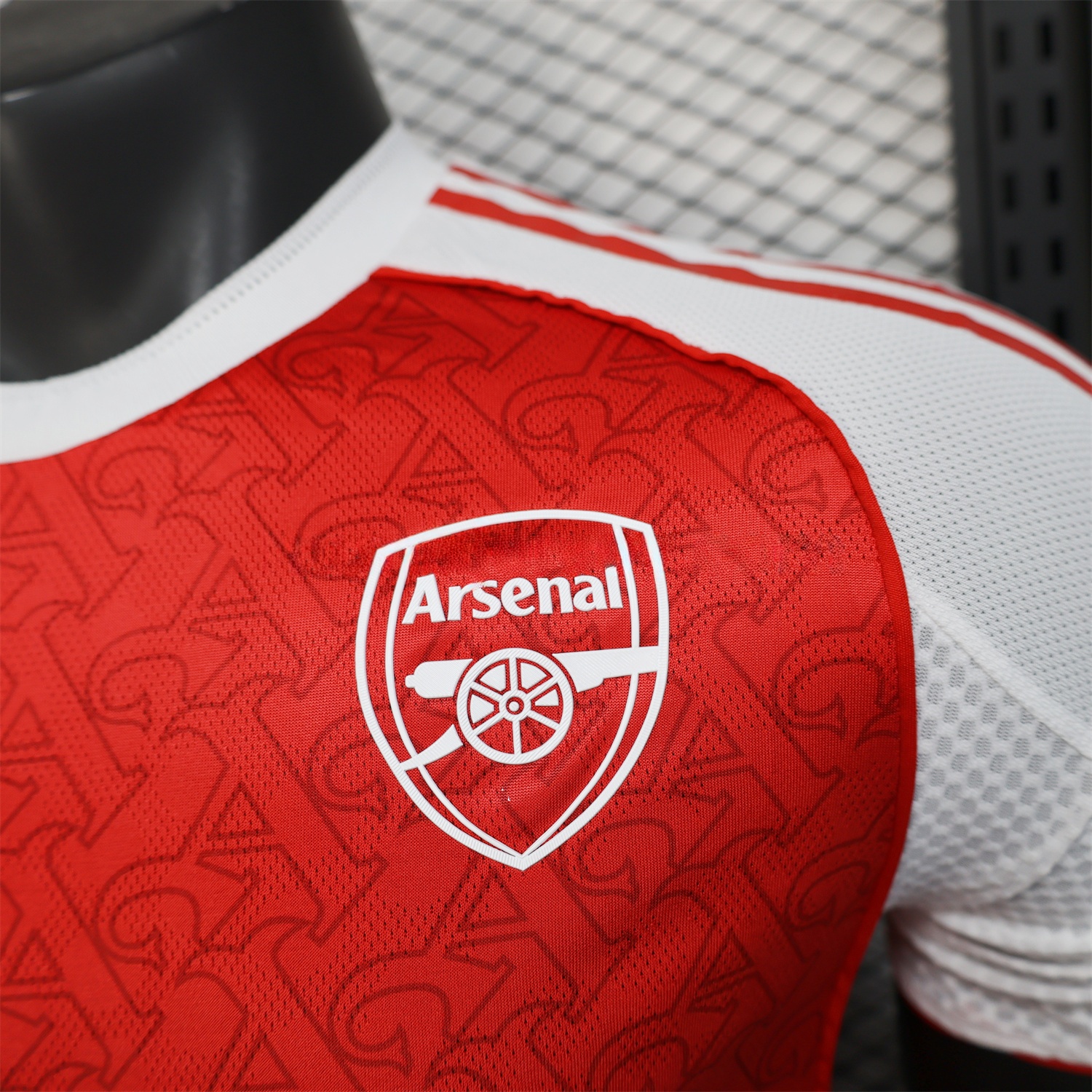 Arsenal 25-26 Home Jersey (Letter A Pattern) - Player Version - UnitedFutballJersey