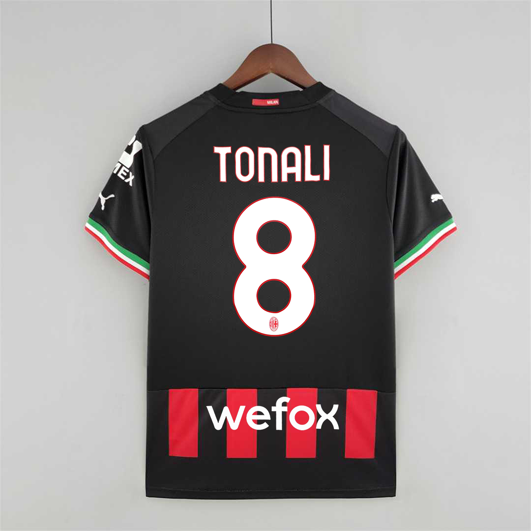 22-23 AC Milan Home Jersey - Fans Version - UnitedFutballJersey