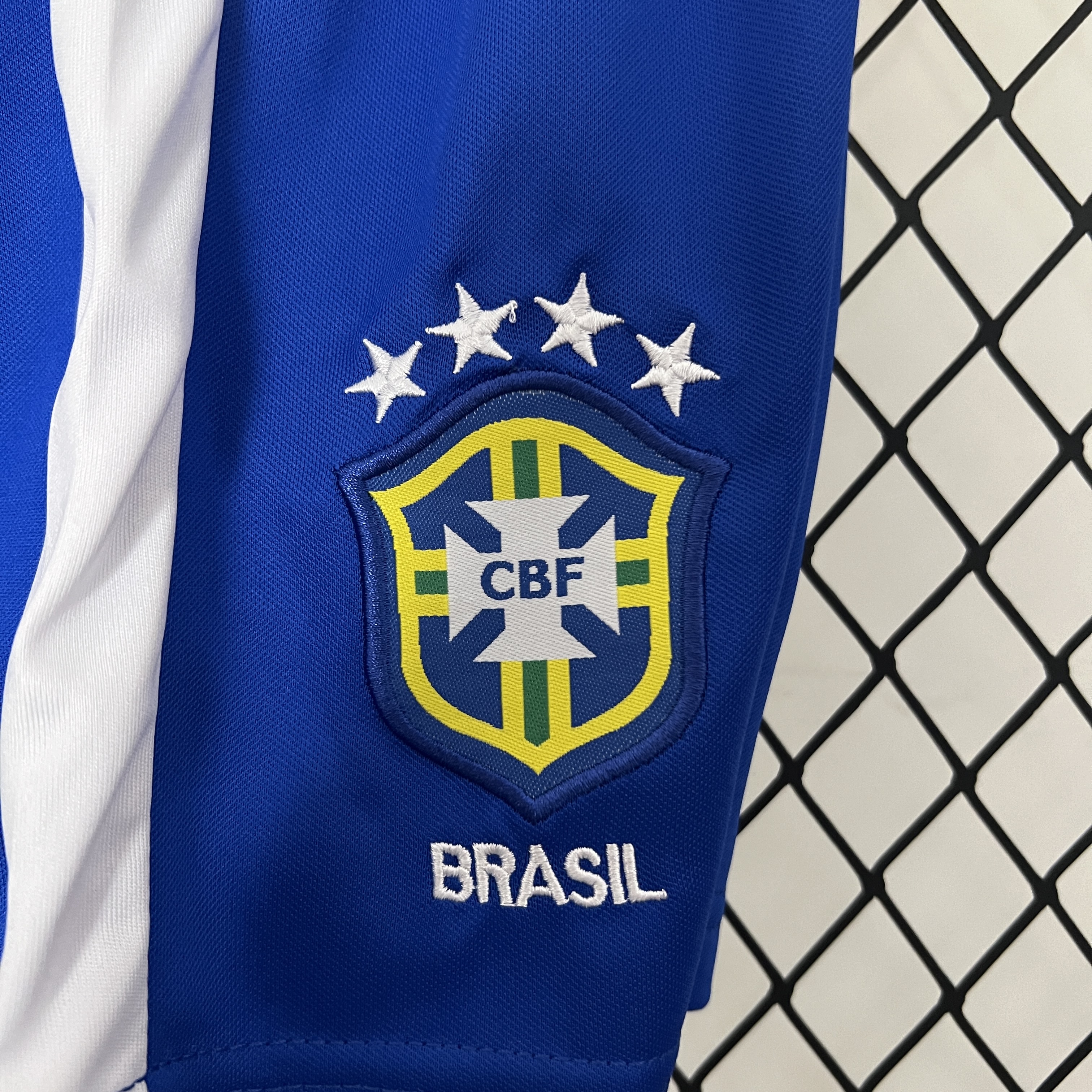 Retro Brazil 1998 Home Stadium Kids Kit - UnitedFutballJersey