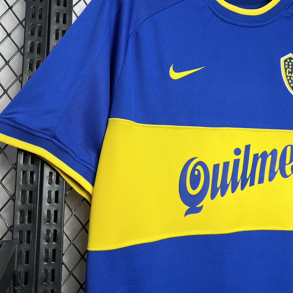 Retro Boca Juniors 2000-01 Home Jersey - UnitedFutballJersey