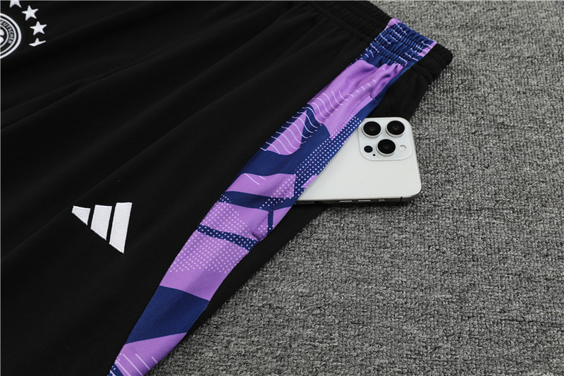 Germany 2024 Long Sleeve Training Set - Black - UnitedFutballJersey