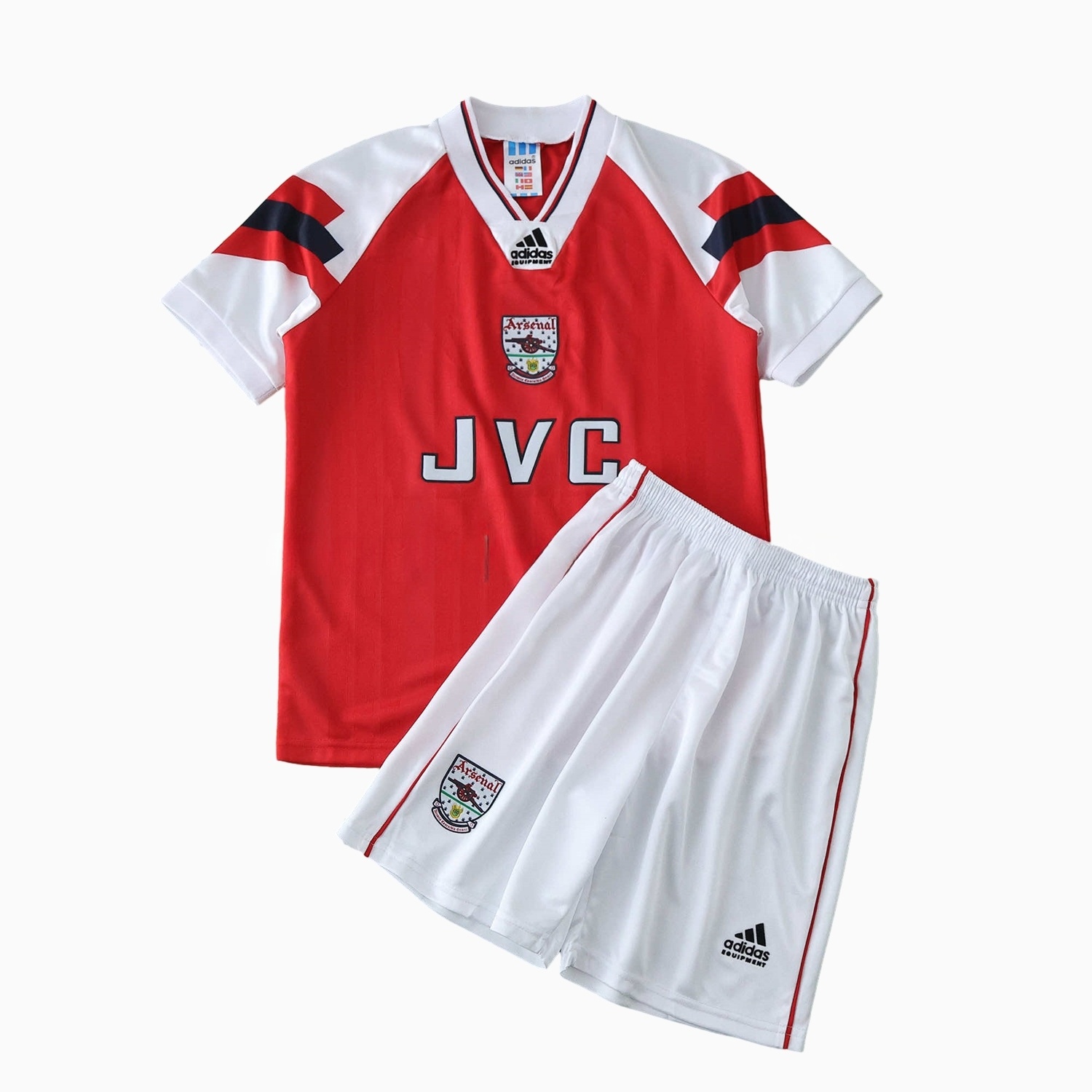 Retro Arsenal 1992-94 Home Kids Kit - UnitedFutballJersey