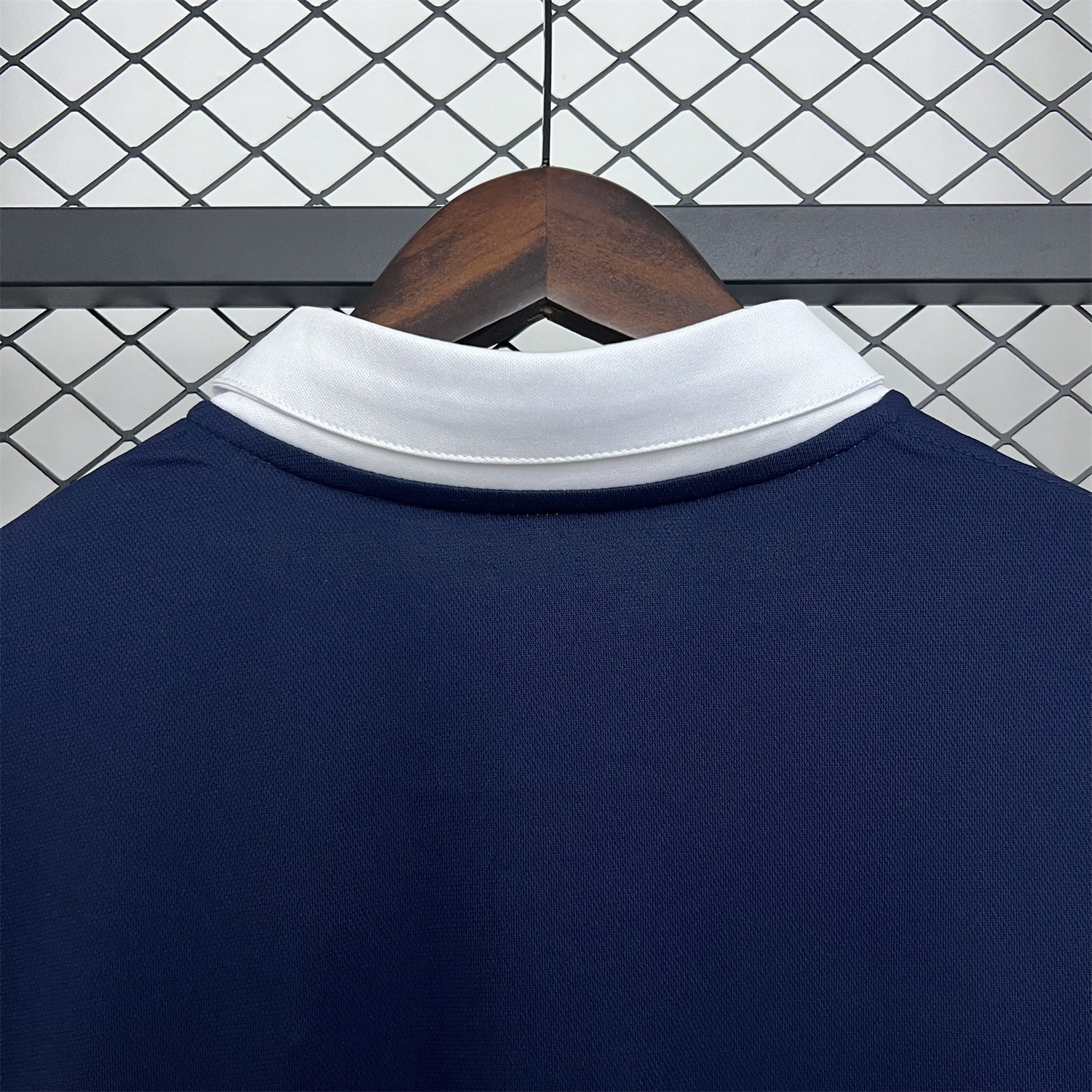 Retro France 2014 Home Long Sleeves Jersey - UnitedFutballJersey