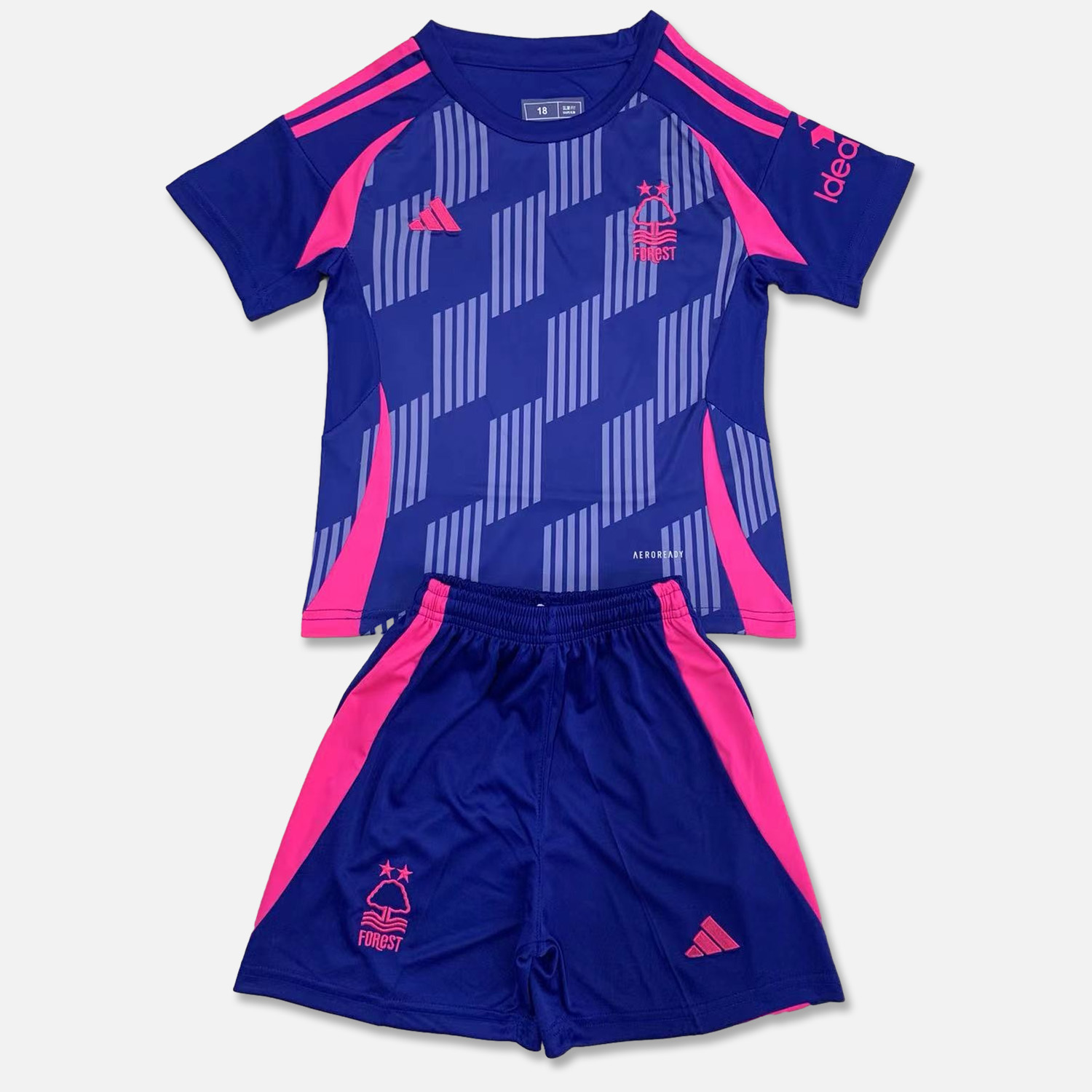 Nottingham Forest 24-25 Away Kids Kit - UnitedFutballJersey